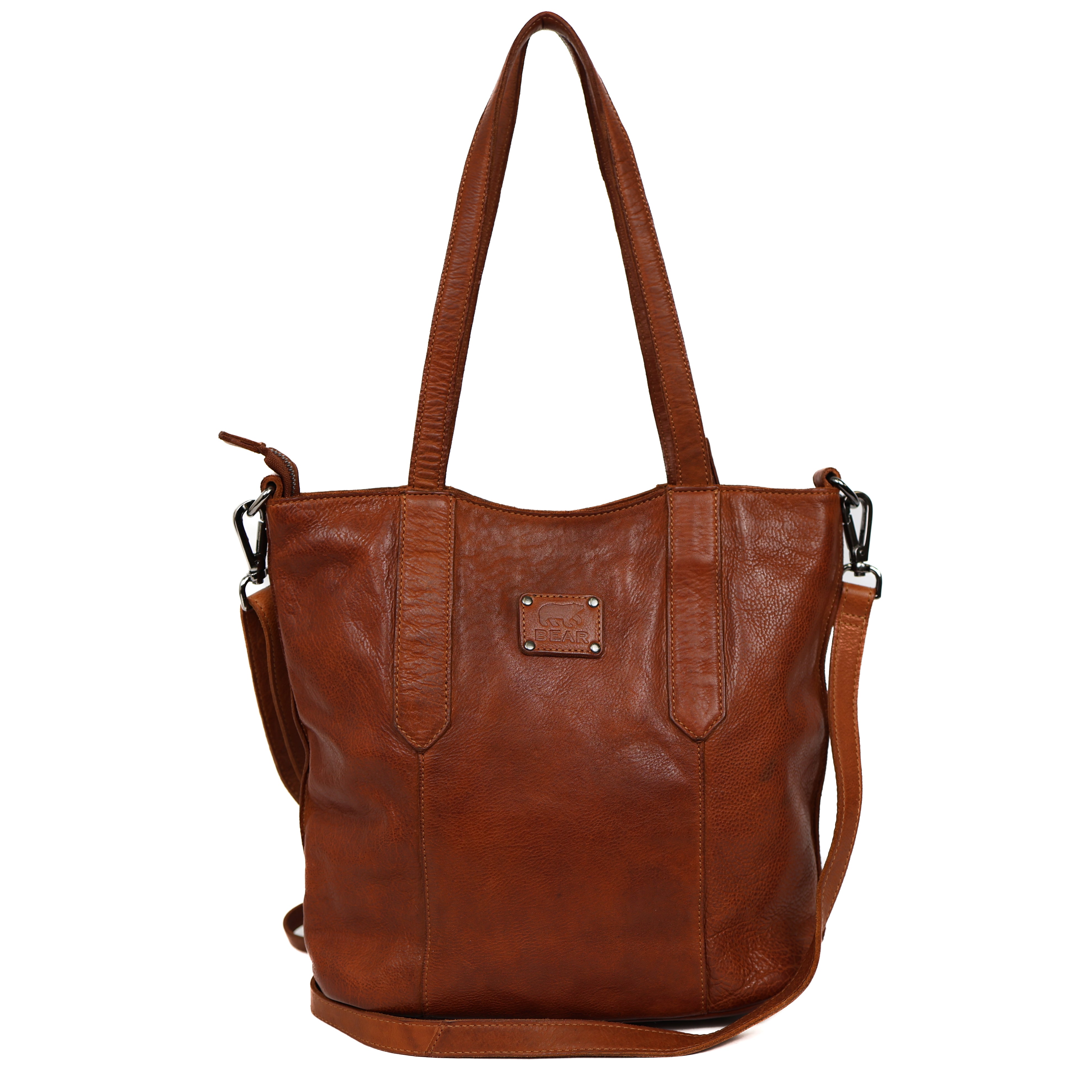 Hand-/schoudertas 'Liz' cognac