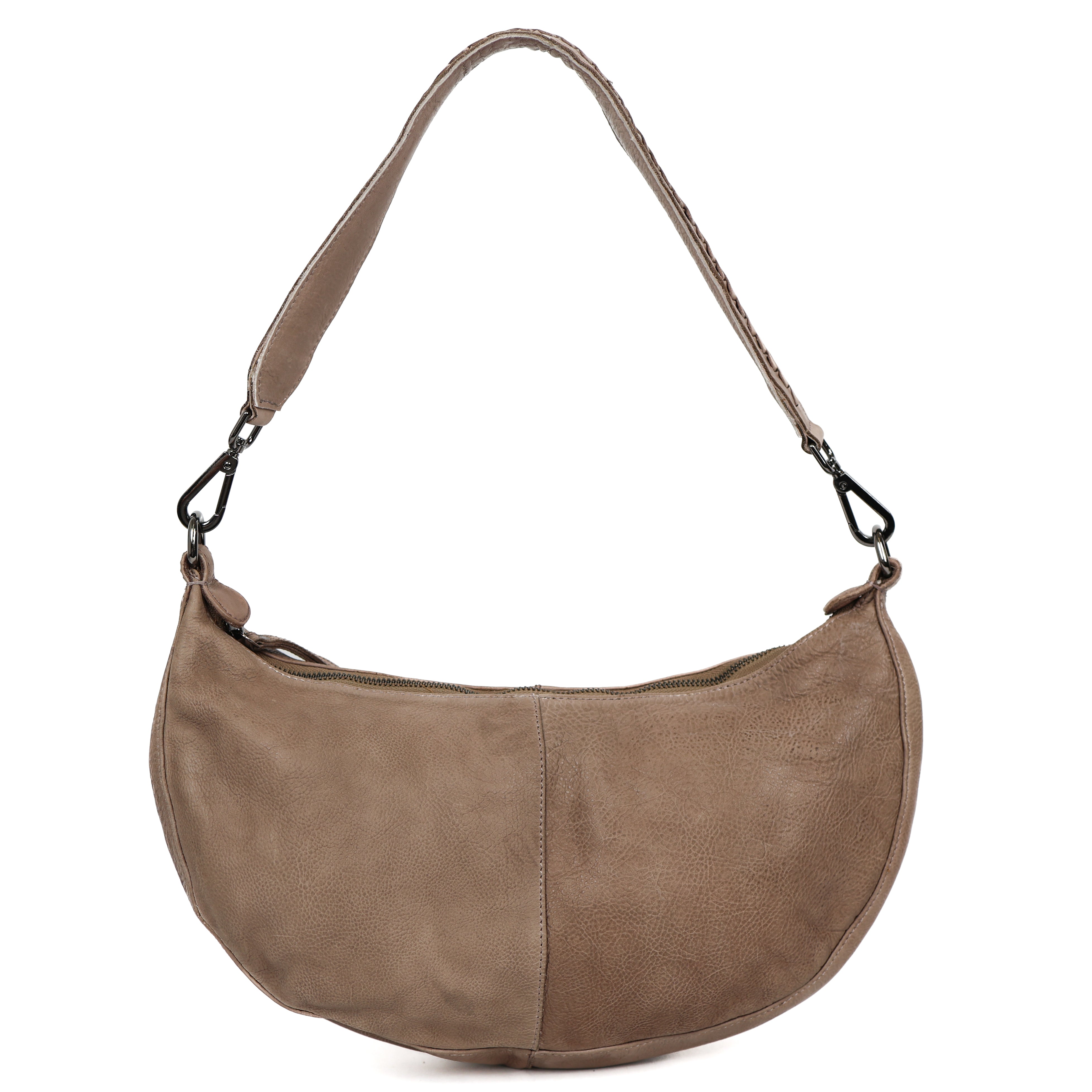 Middelgrote buideltas 'Ilse' taupe
