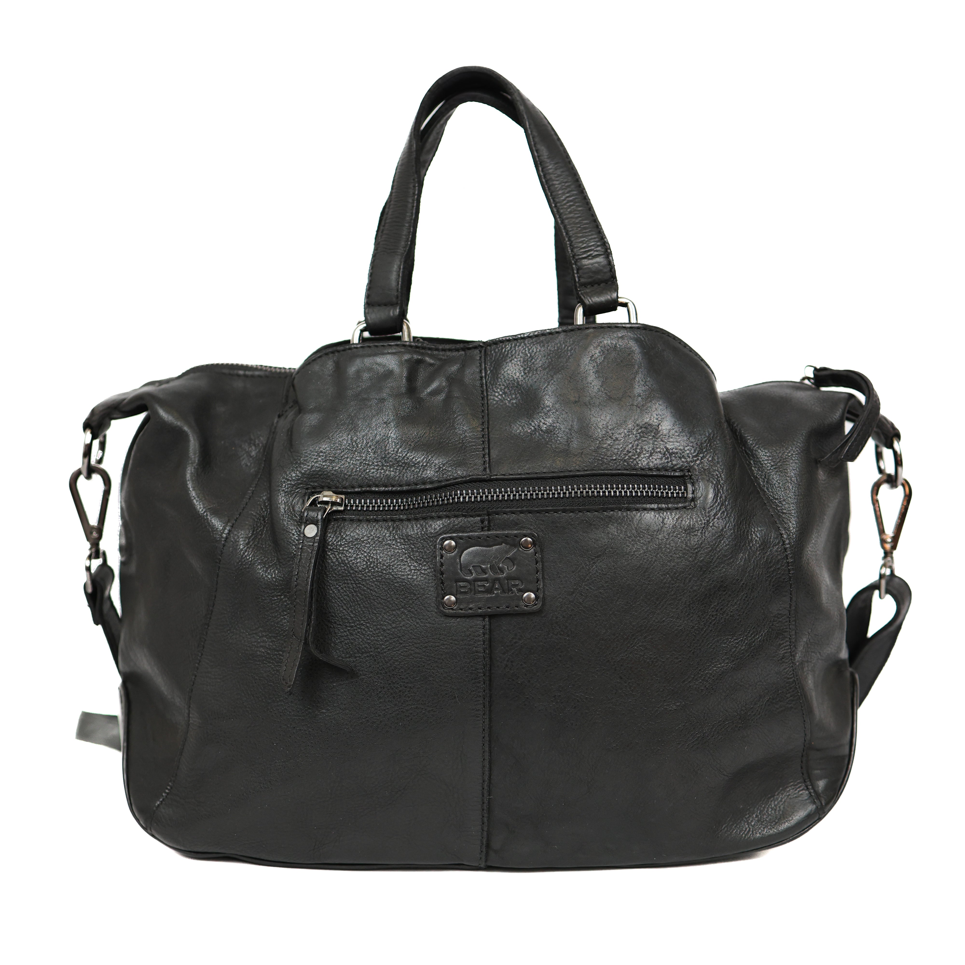 Hand/shoulderbag 'Jinte' black