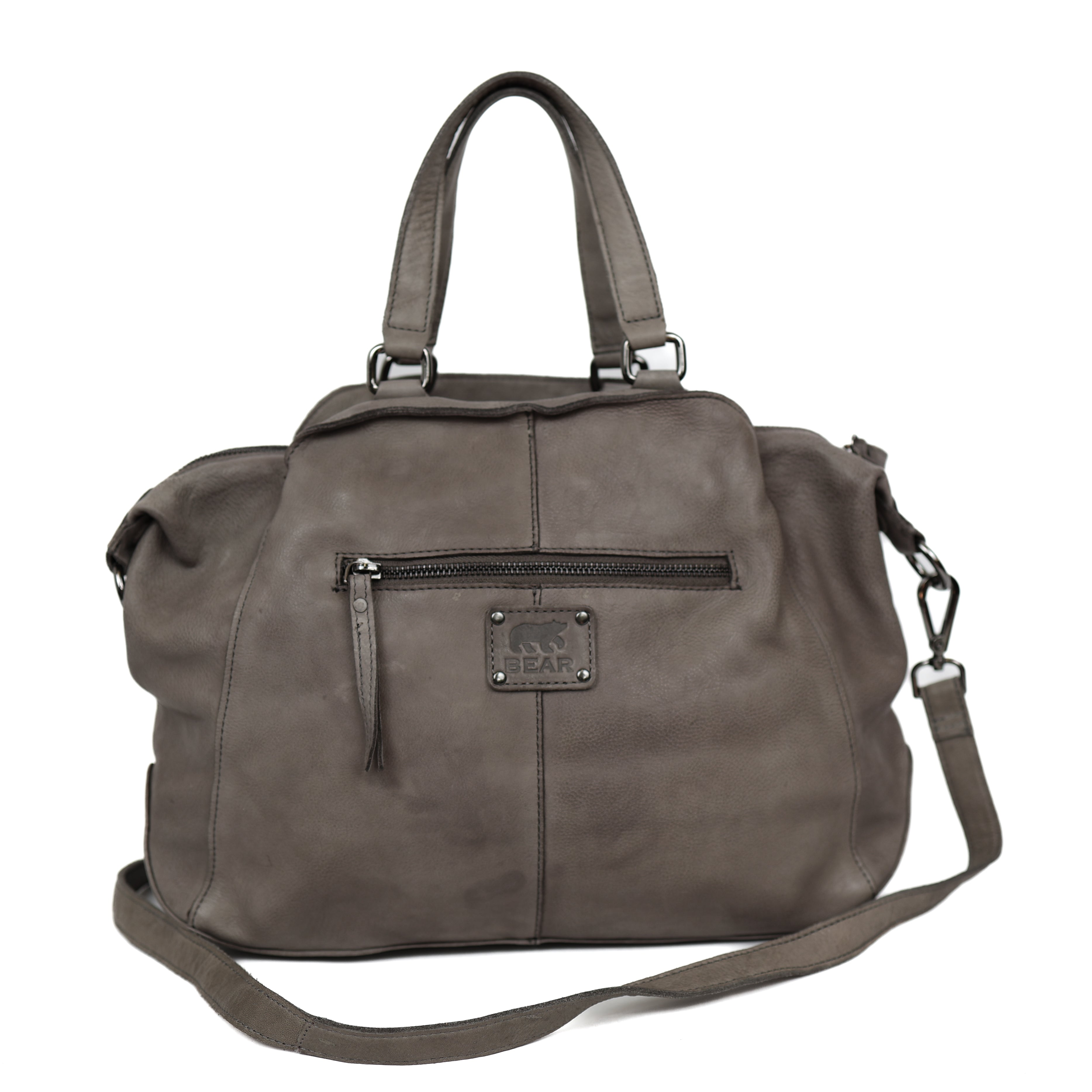 Hand/shoulderbag 'Jinte' grey