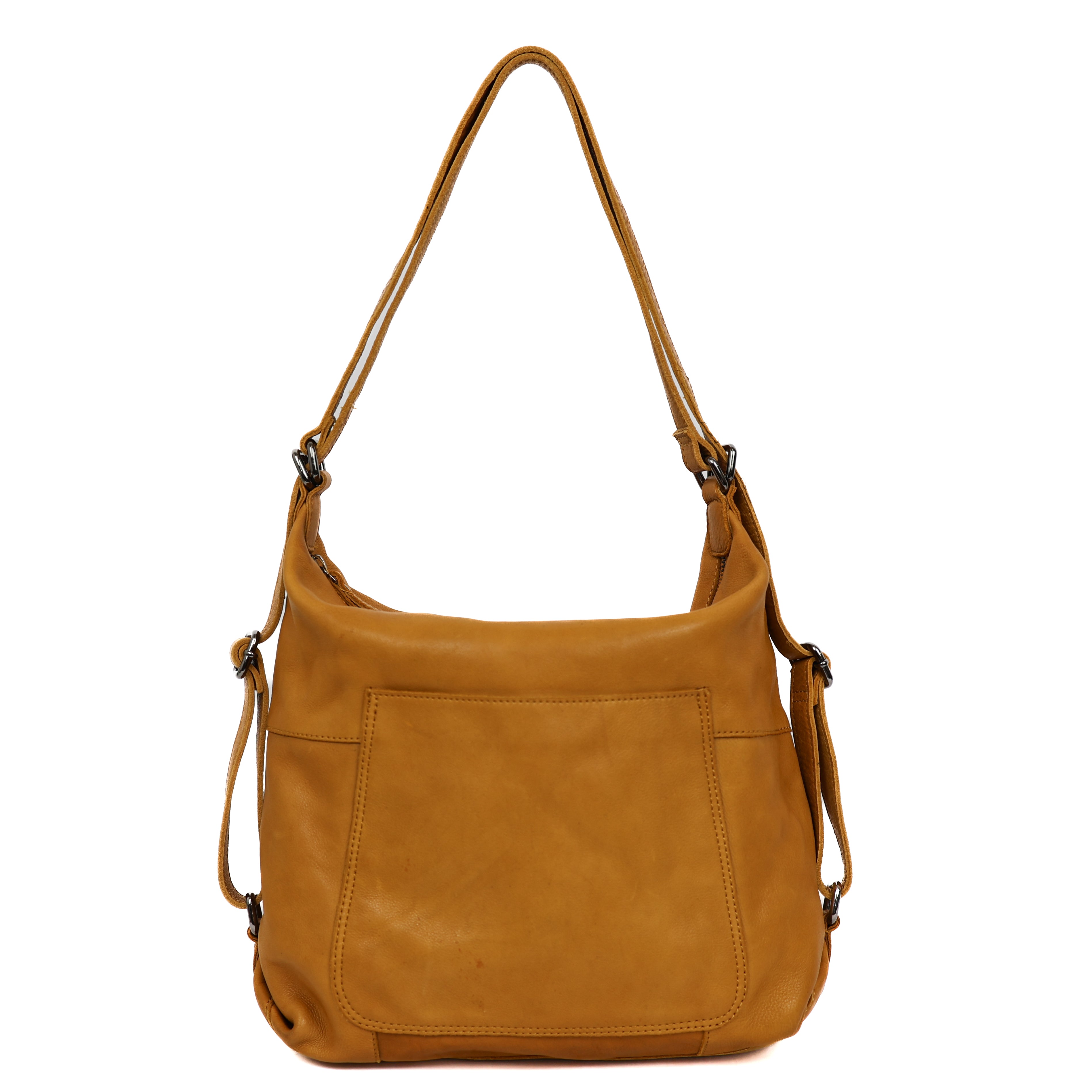 Backpack/handbag 'Veerle' yellow