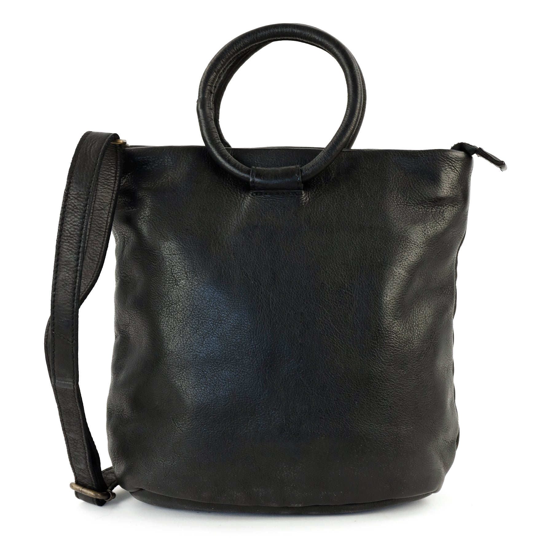 Hand-/schoudertasje 'Ank' zwart