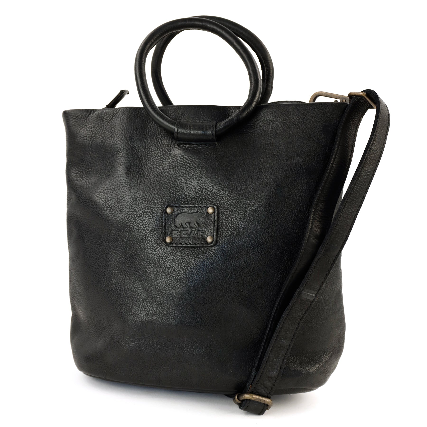 Hand-/schoudertasje 'Ank' zwart