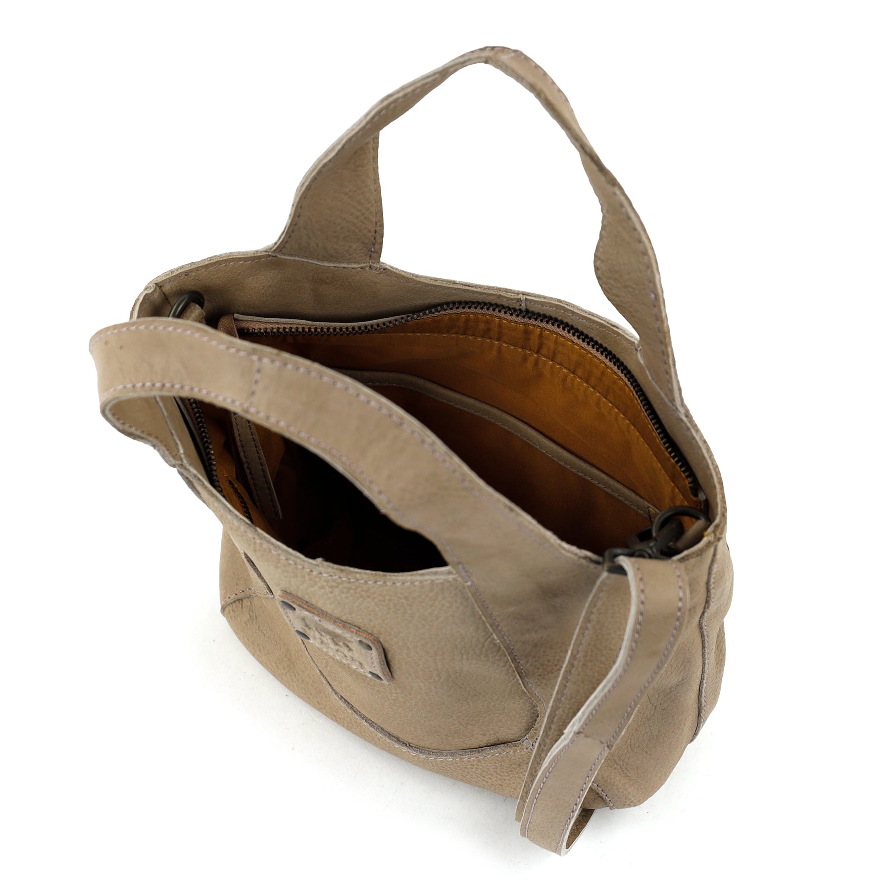 Klein hand-/schoudertasje 'Carol' taupe