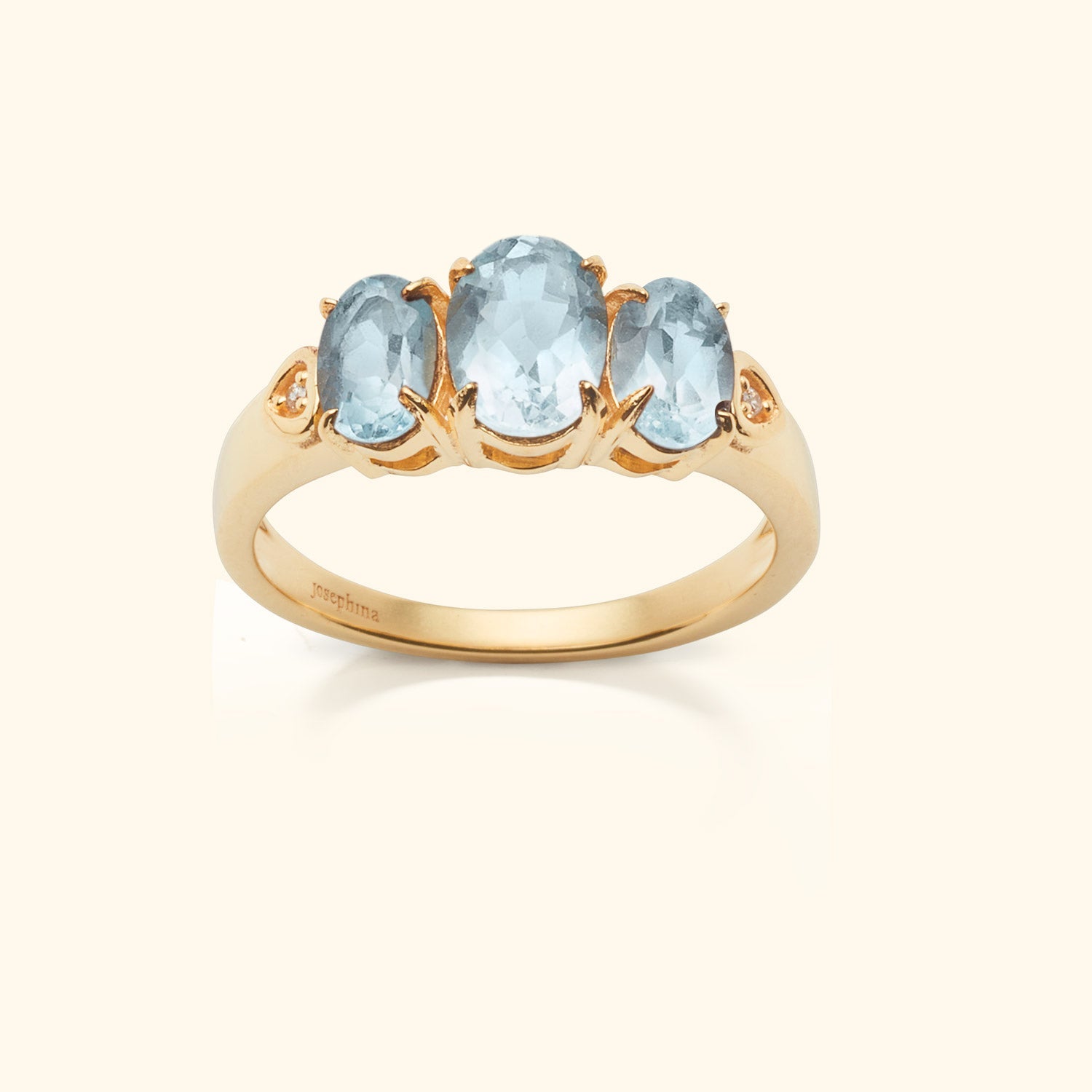 Molly Blue Topaz ring