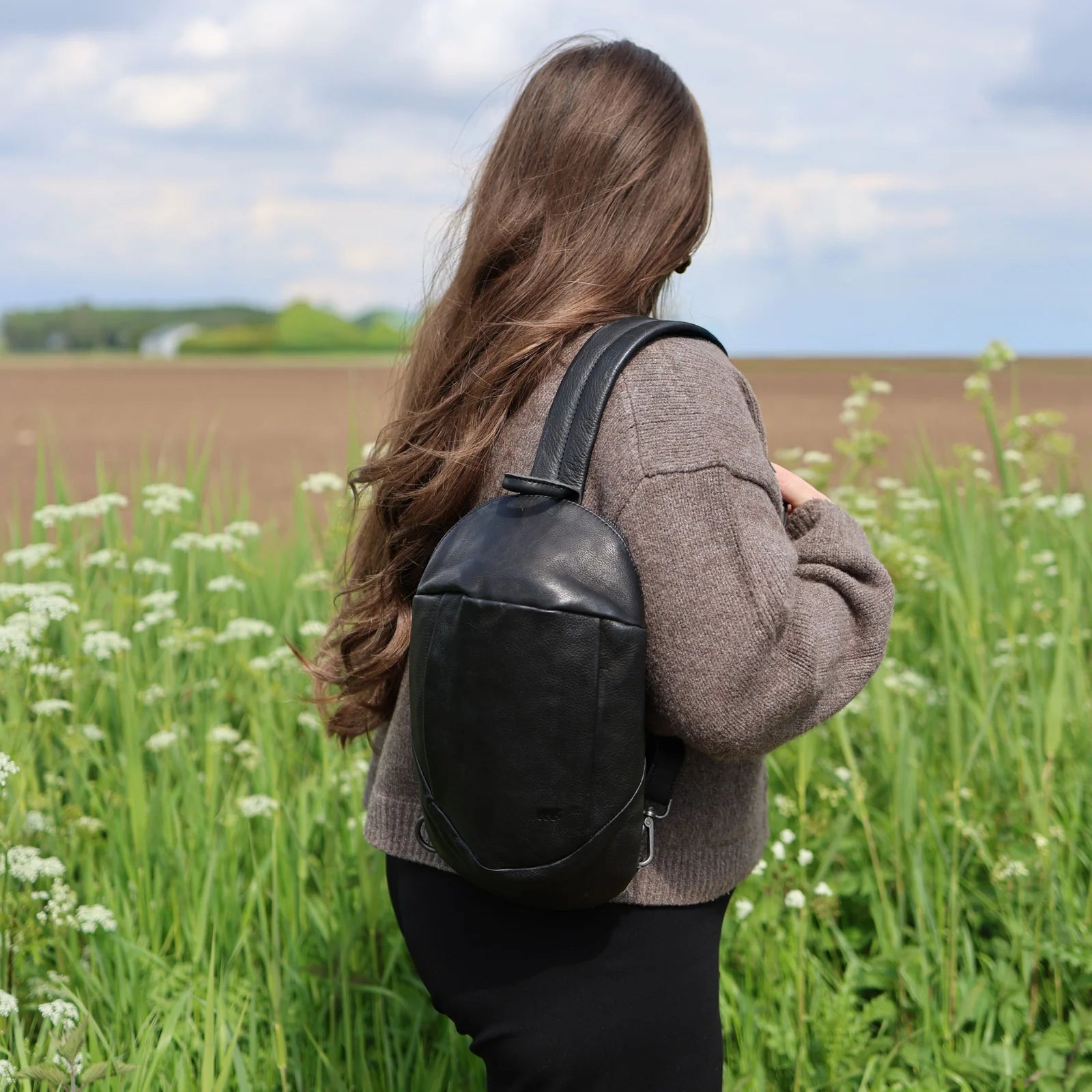 Crossbody tas 'Santiago' cognac