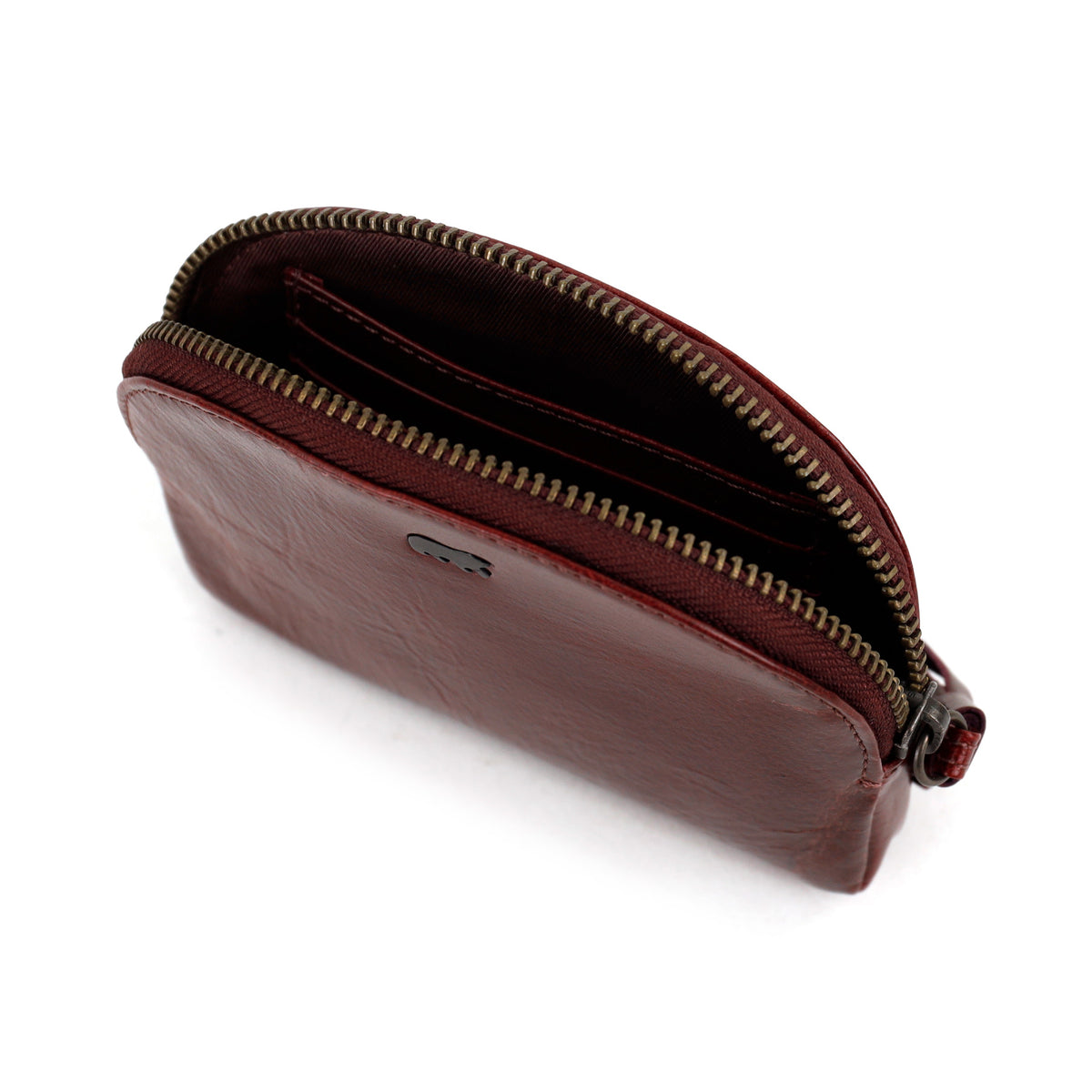 RFID Ritsportemonneetje 'Penny' lakleer mellow
