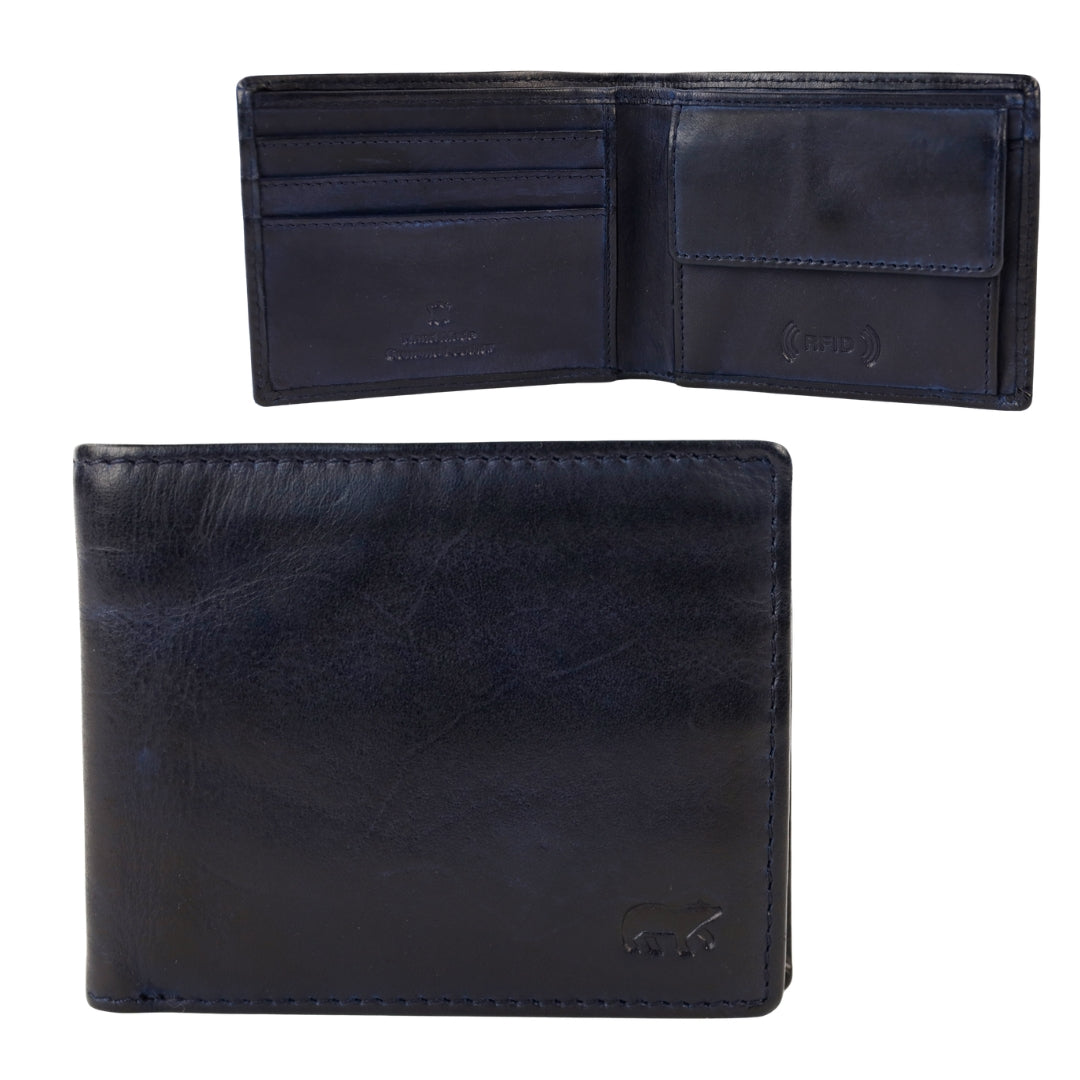 Billfold 'Fabian' dark blue