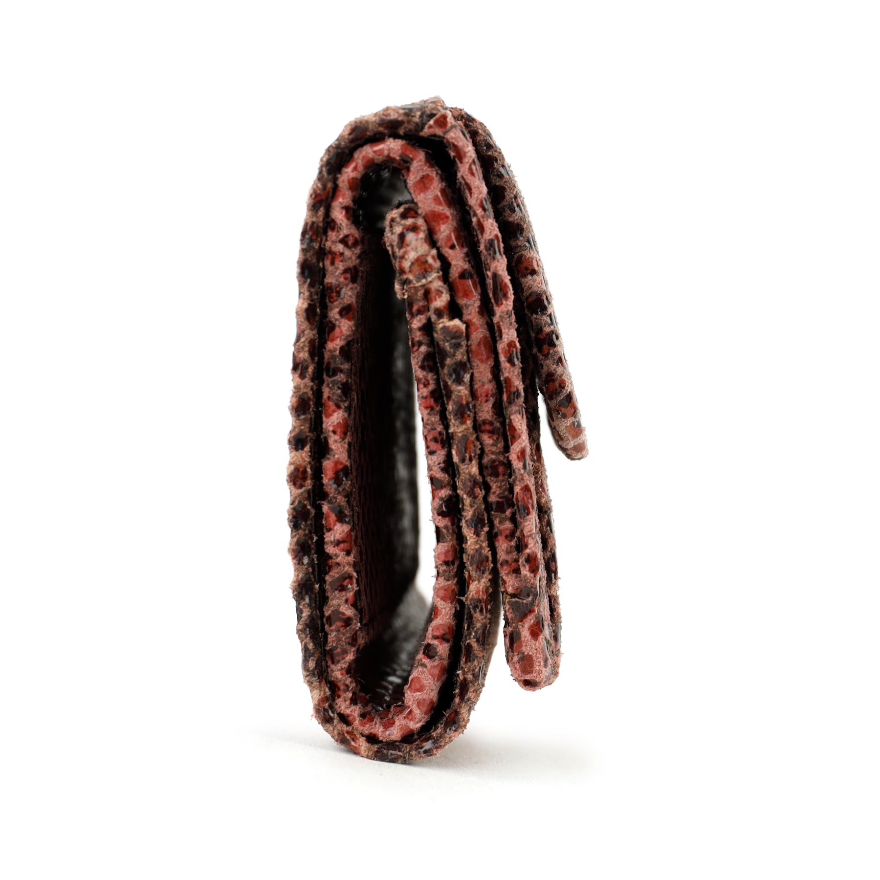 Portemonneetje 'Nana' snake pink