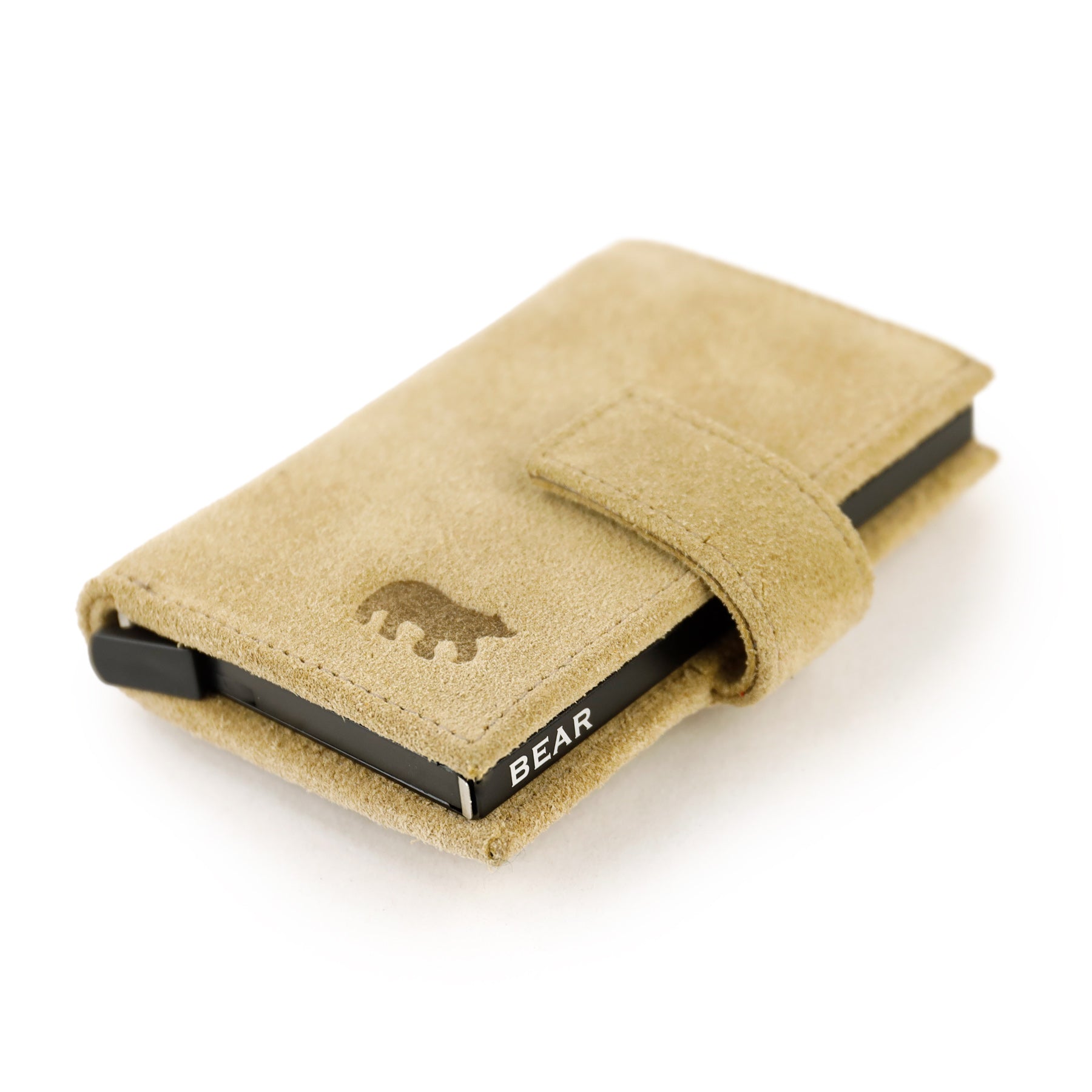 Suede RFID Card holder 'Elsie' bisquit