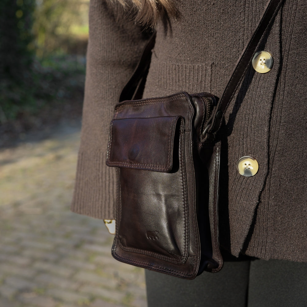 Shoulder bag 'Carmen' black