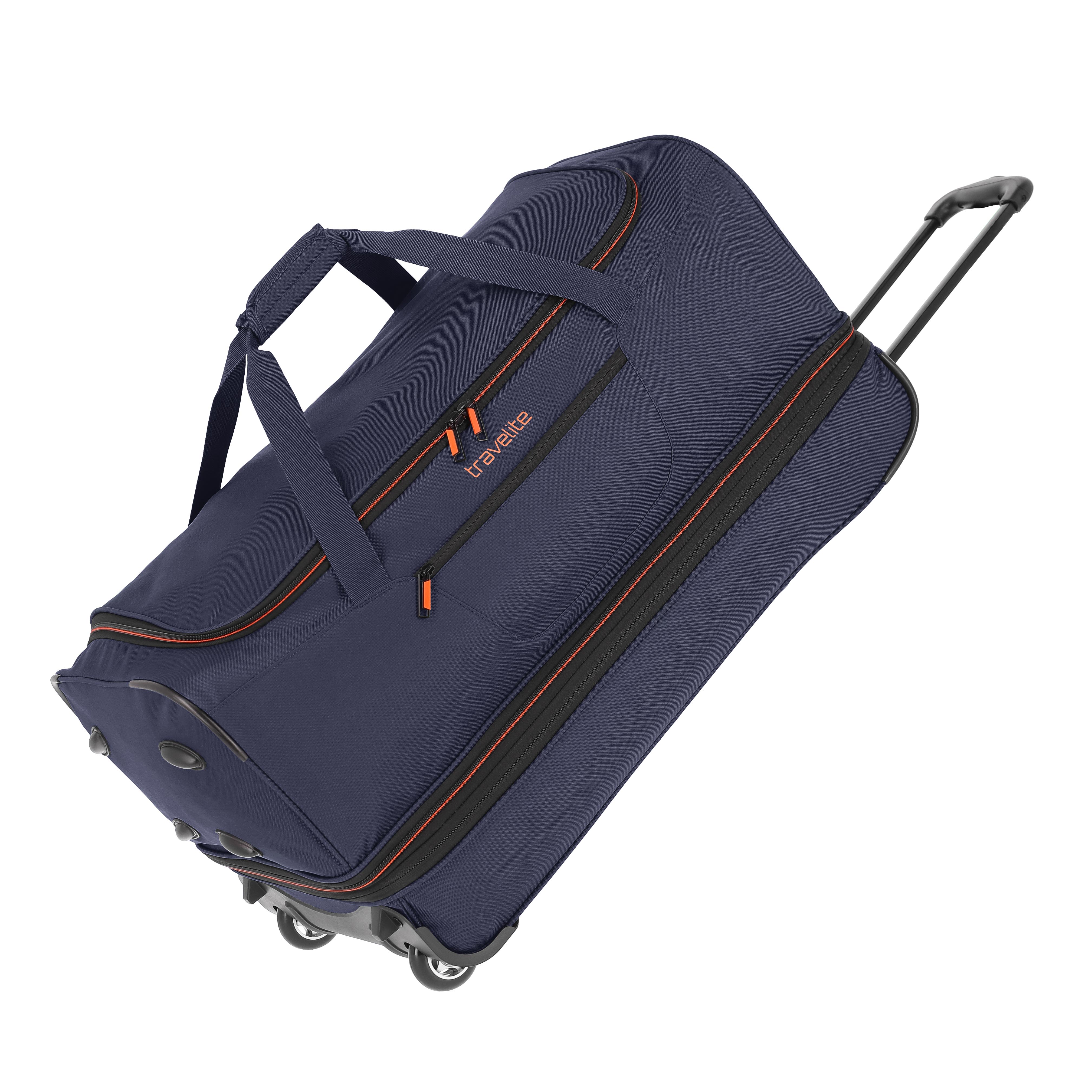 Basics Wheeled Duffle L Exp. navy