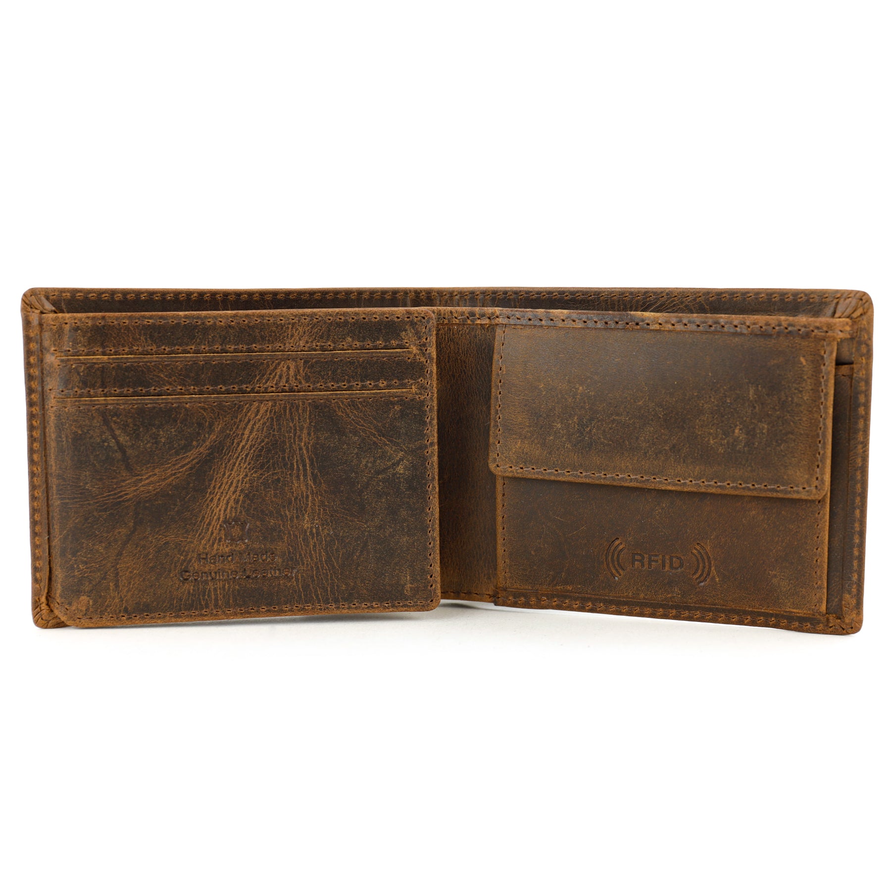 Billfold 'Lucas' vintage brown