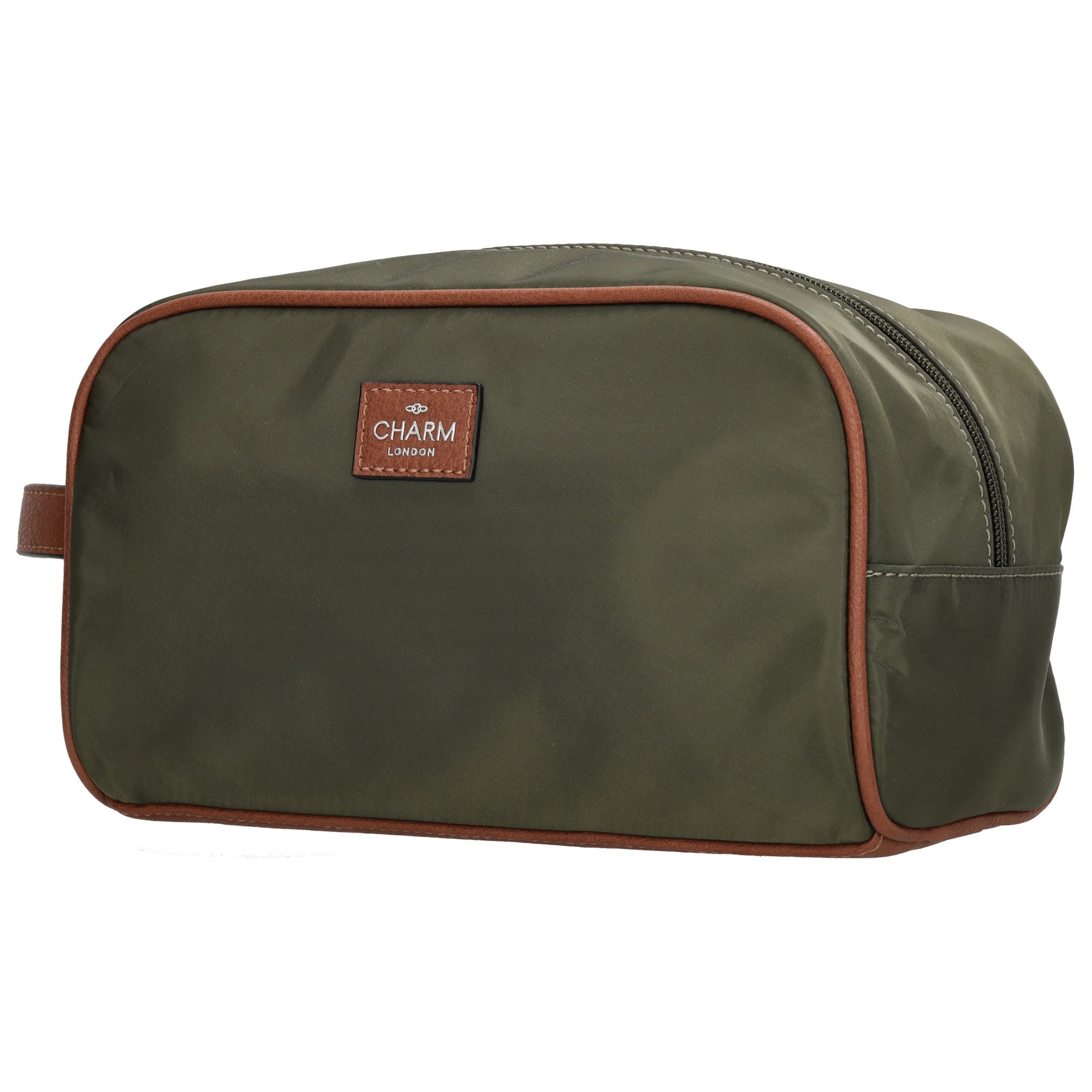 Buckingham - Toiletry bag olive green