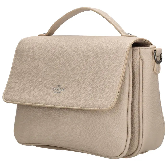 Mulberry Street - Handtas beige