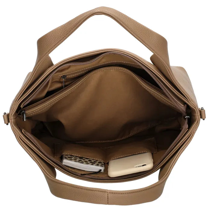 Mulberry Street - Handtas taupe