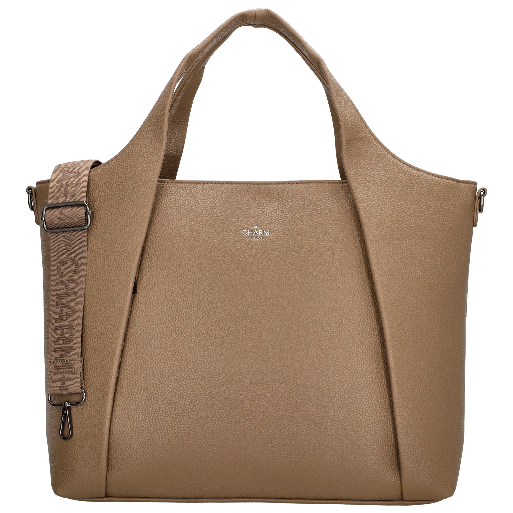 Mulberry Street Laptoptas 15.6 inch taupe