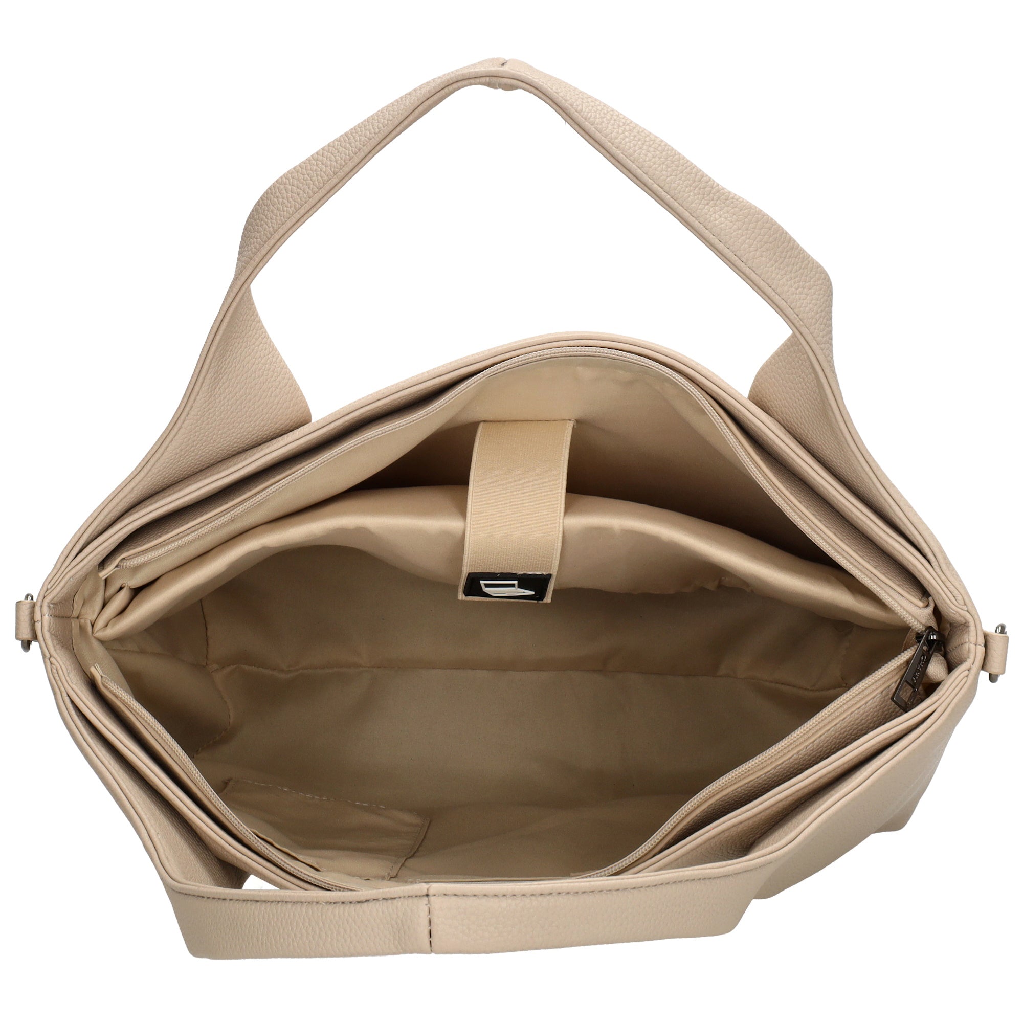 Mulberry Street Laptoptas 15.6 inch beige