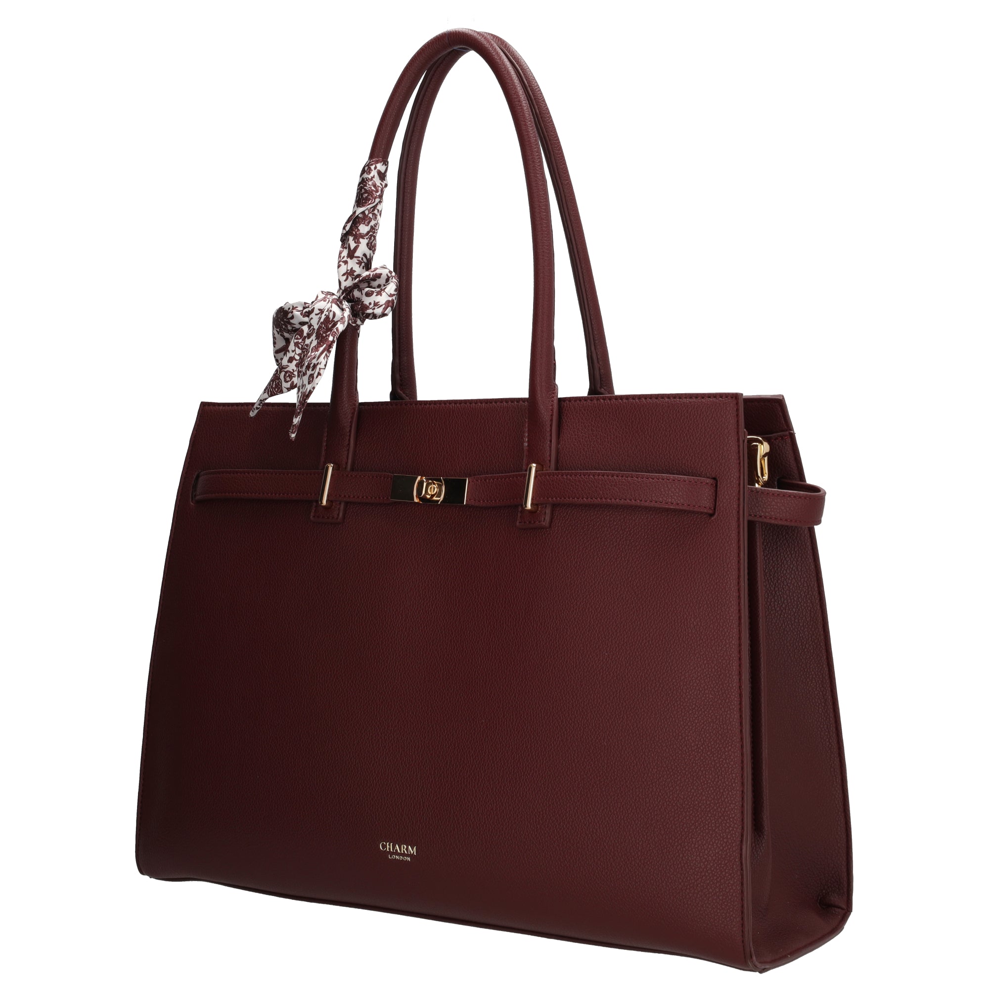 The Hamptons - Laptoptas 15.6” bordeaux