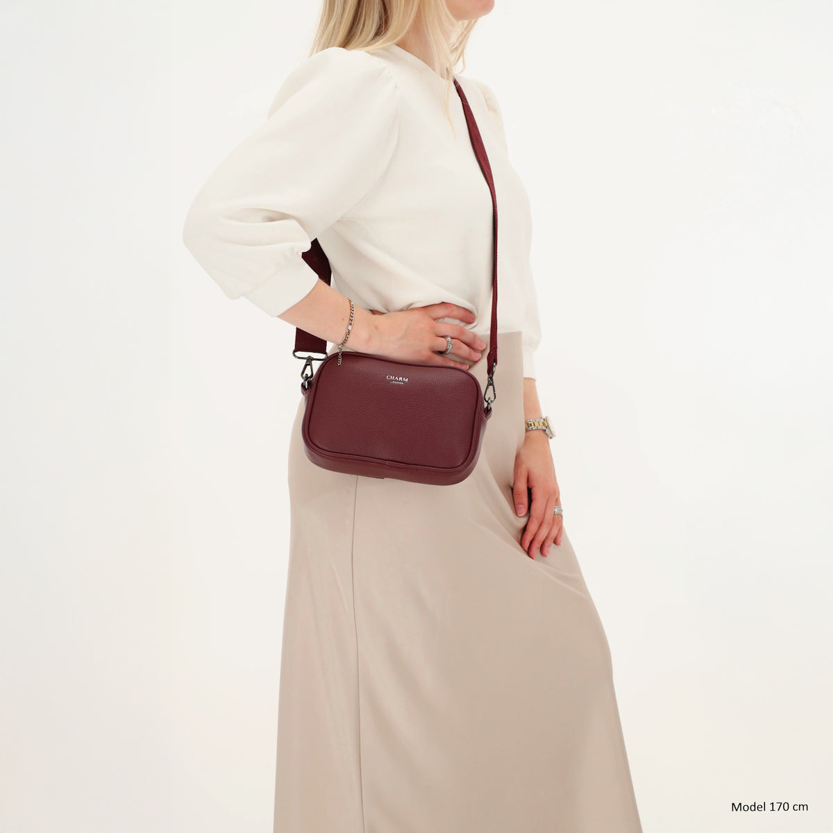Mulberry Street - Crossbody Bag S taupe