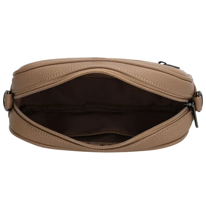 Mulberry Street Crossbody tas S taupe