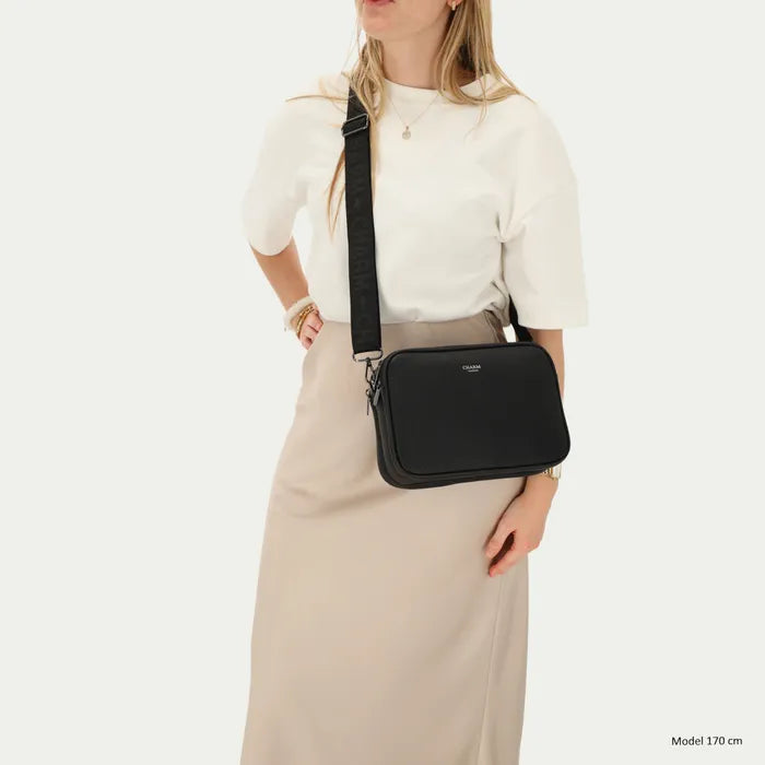 Mulberry Street Crossbody tas M zwart