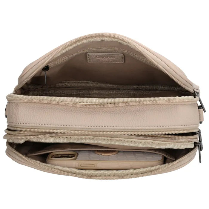 Mulberry Street Crossbody tas M beige
