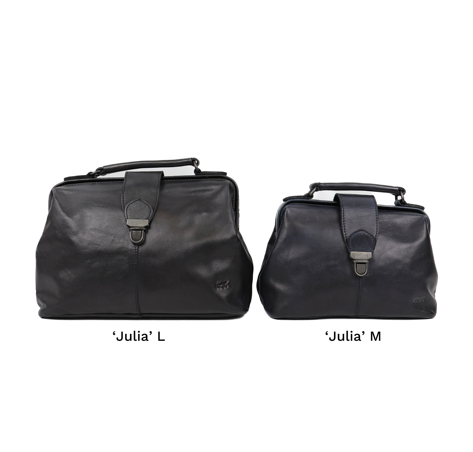 Doctor's bag 'Julia' L cognac