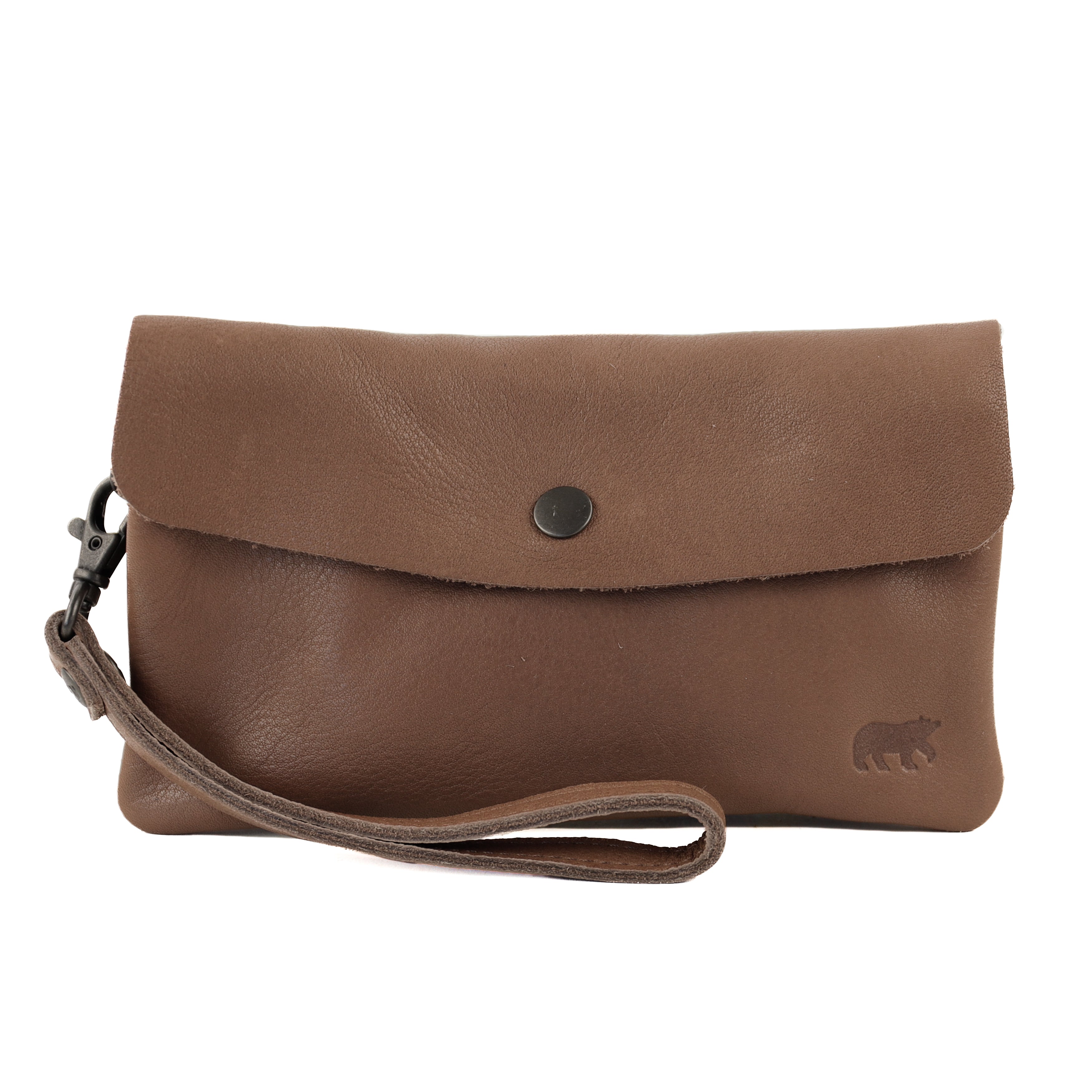 Clutch/mini schoudertasje 'Lydia' antler