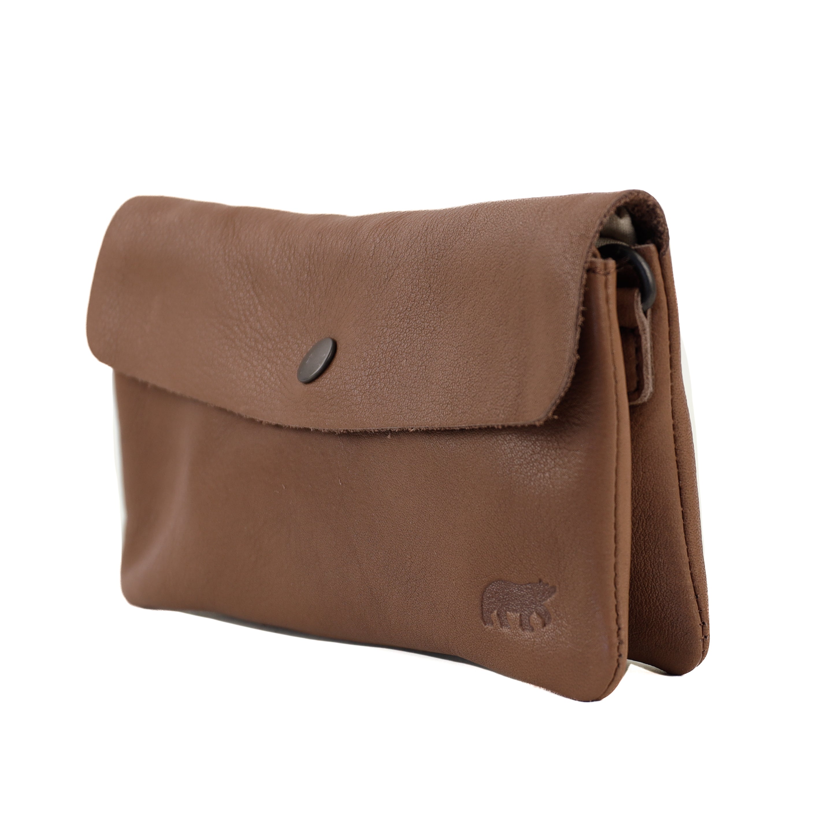 Clutch/mini schoudertasje 'Lydia' antler