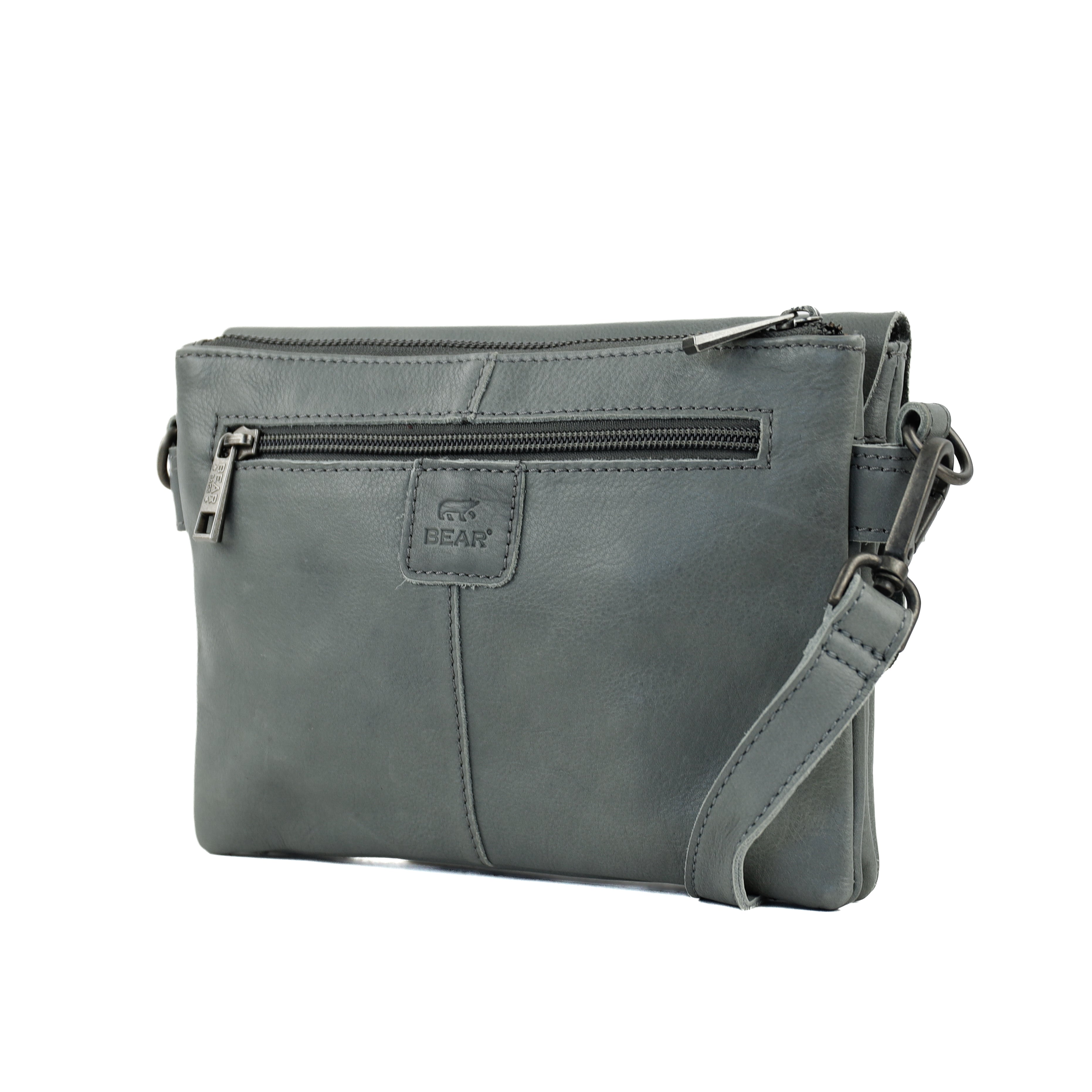 Schoudertasje met flap 'Billy' charcoal