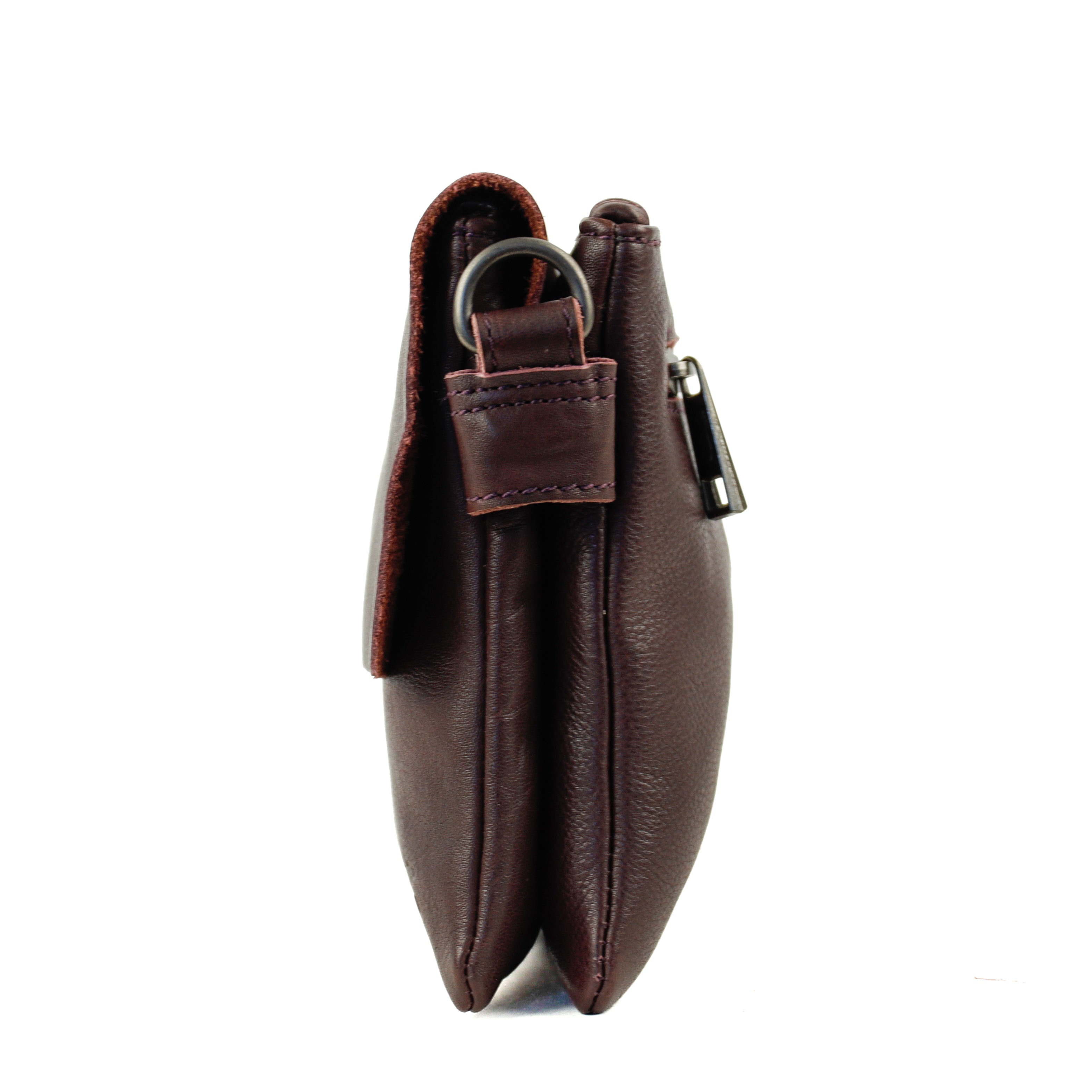 Schoudertasje met flap 'Billy' bordeaux