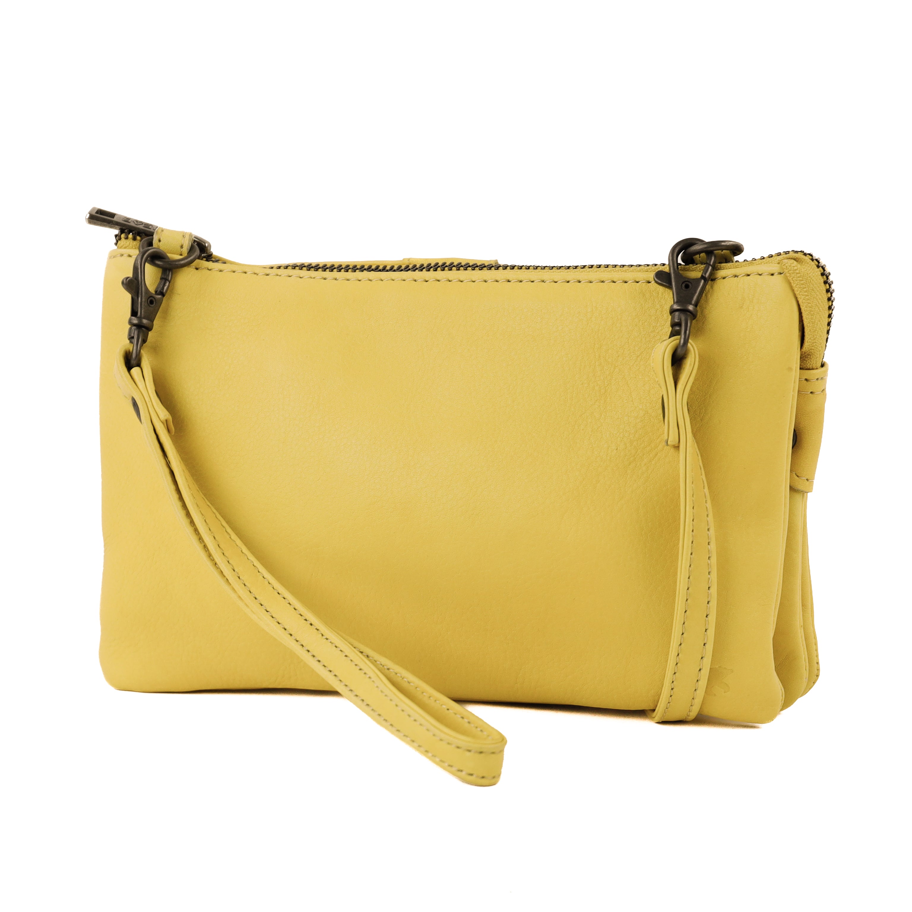 Wallet bag 'Uma' butter yellow