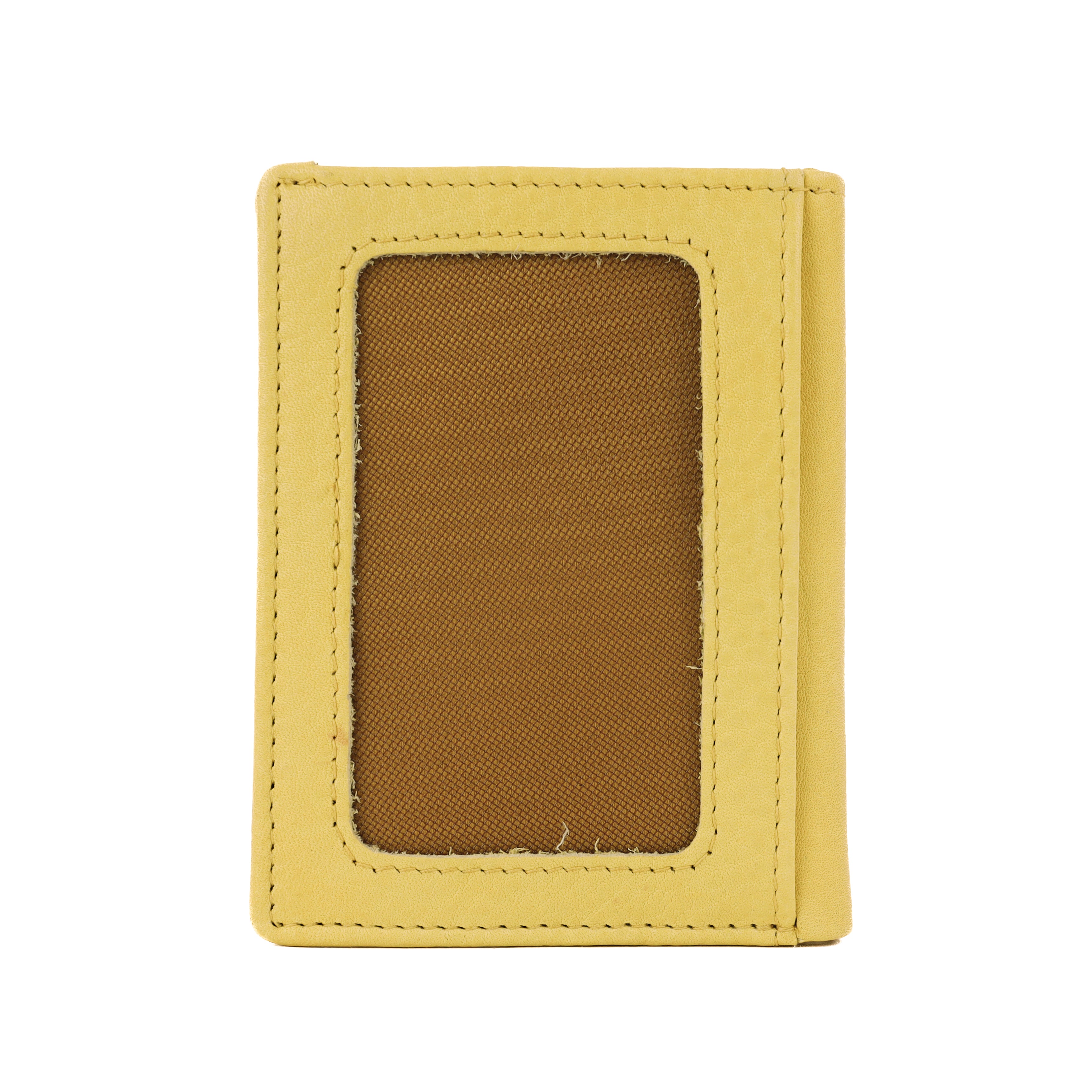 RFID Pasjeshouder met briefgeldvak 'Cas' butter yellow