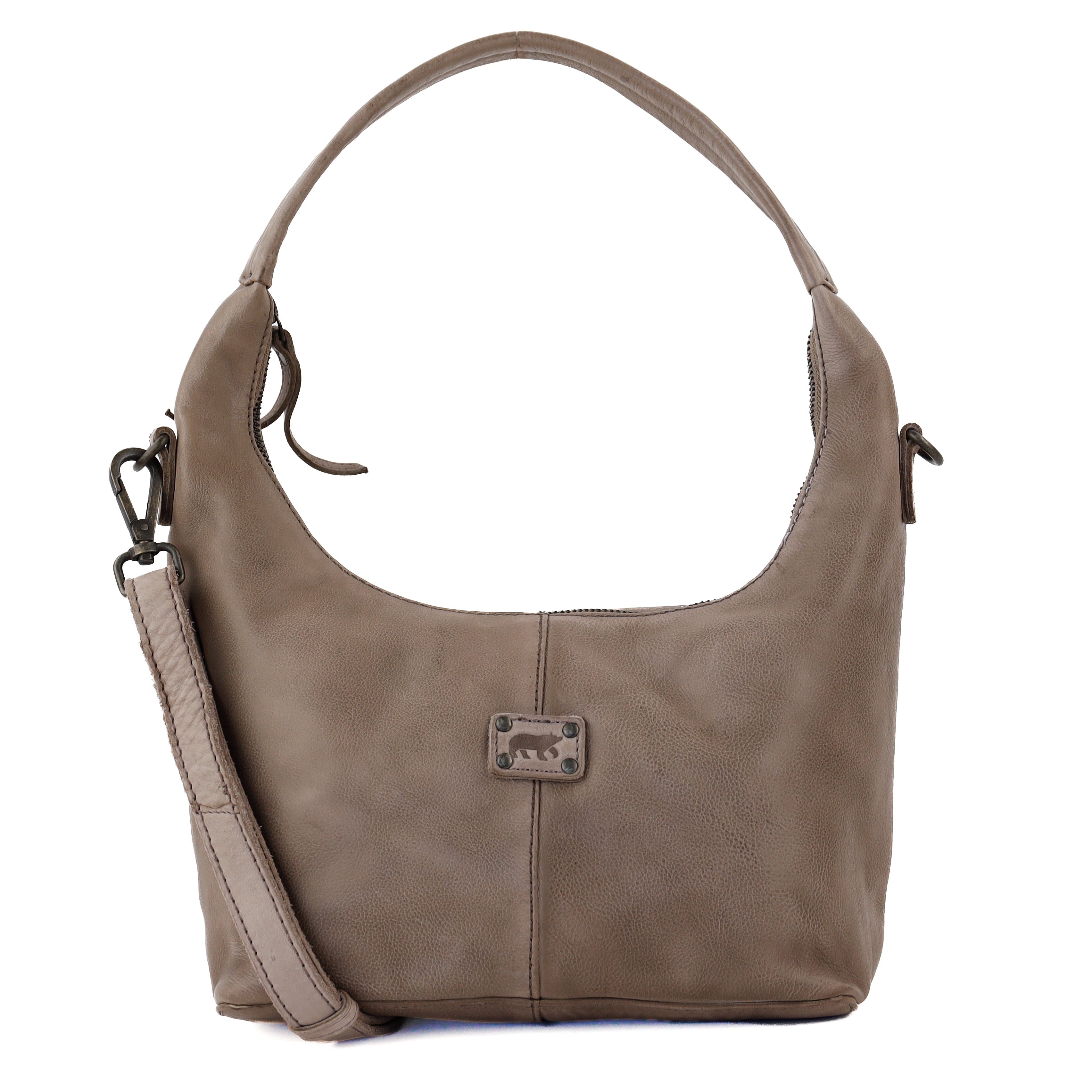Buideltasje 'Marti' taupe