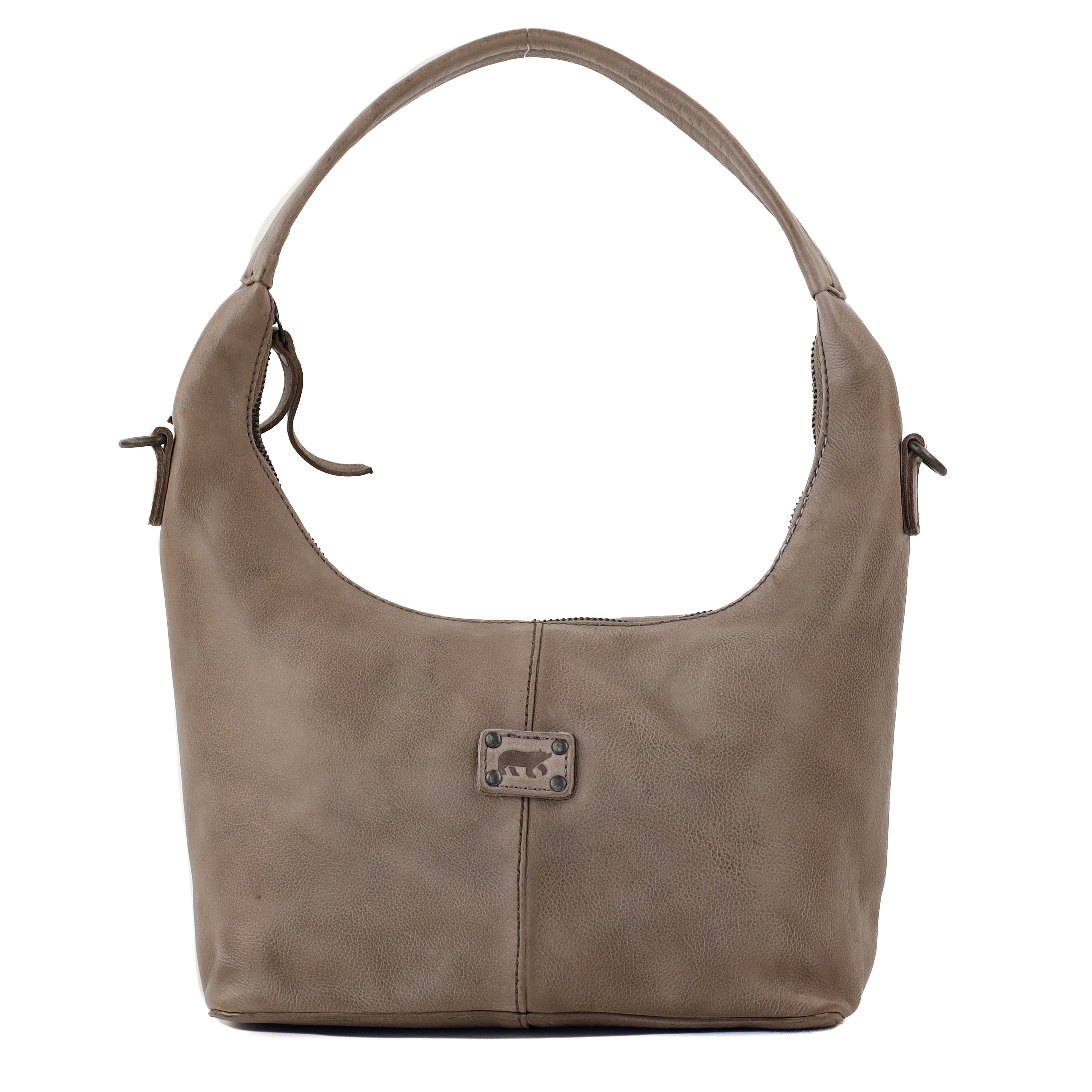 Buideltasje 'Marti' taupe