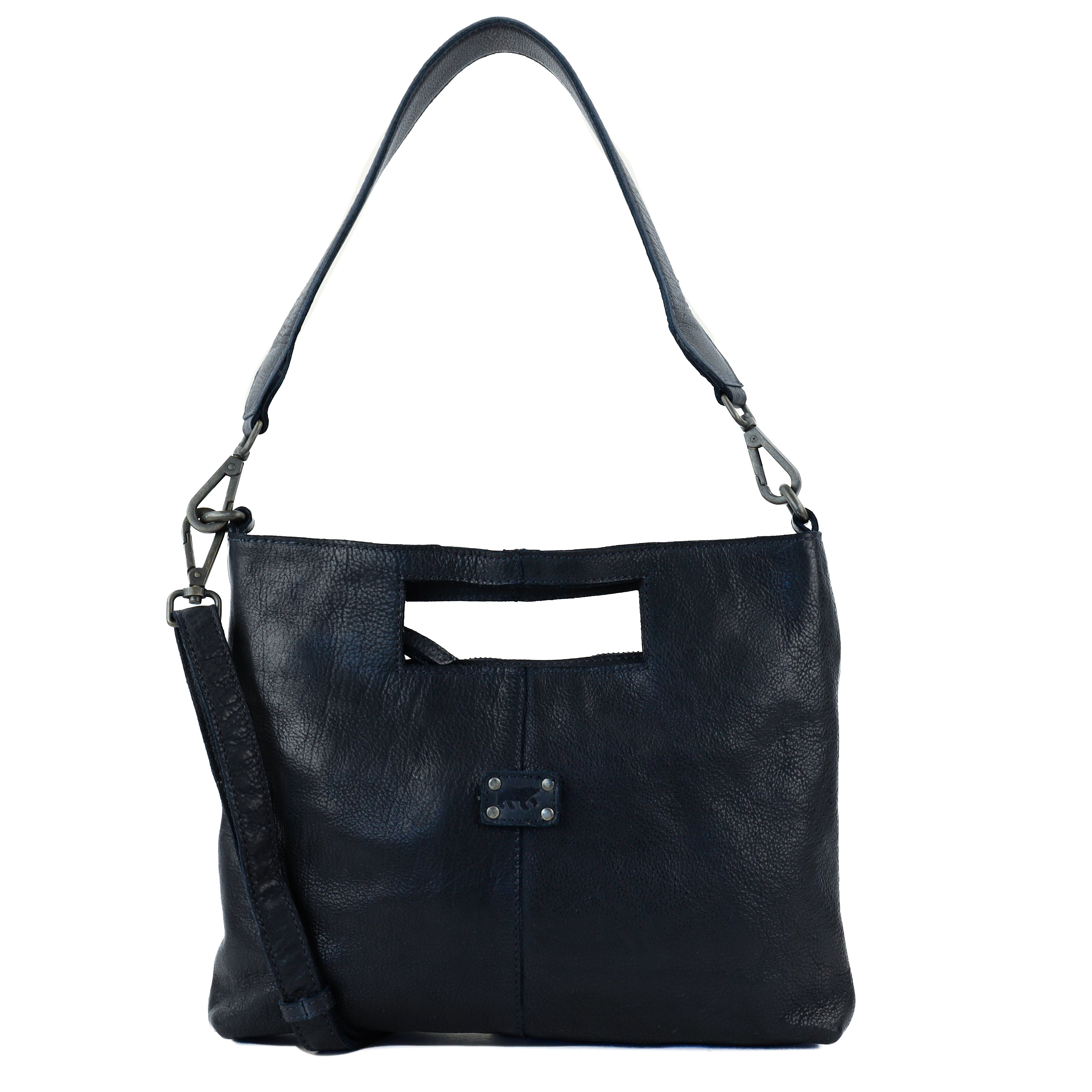 Clutch/schoudertasje 'Feline' navy