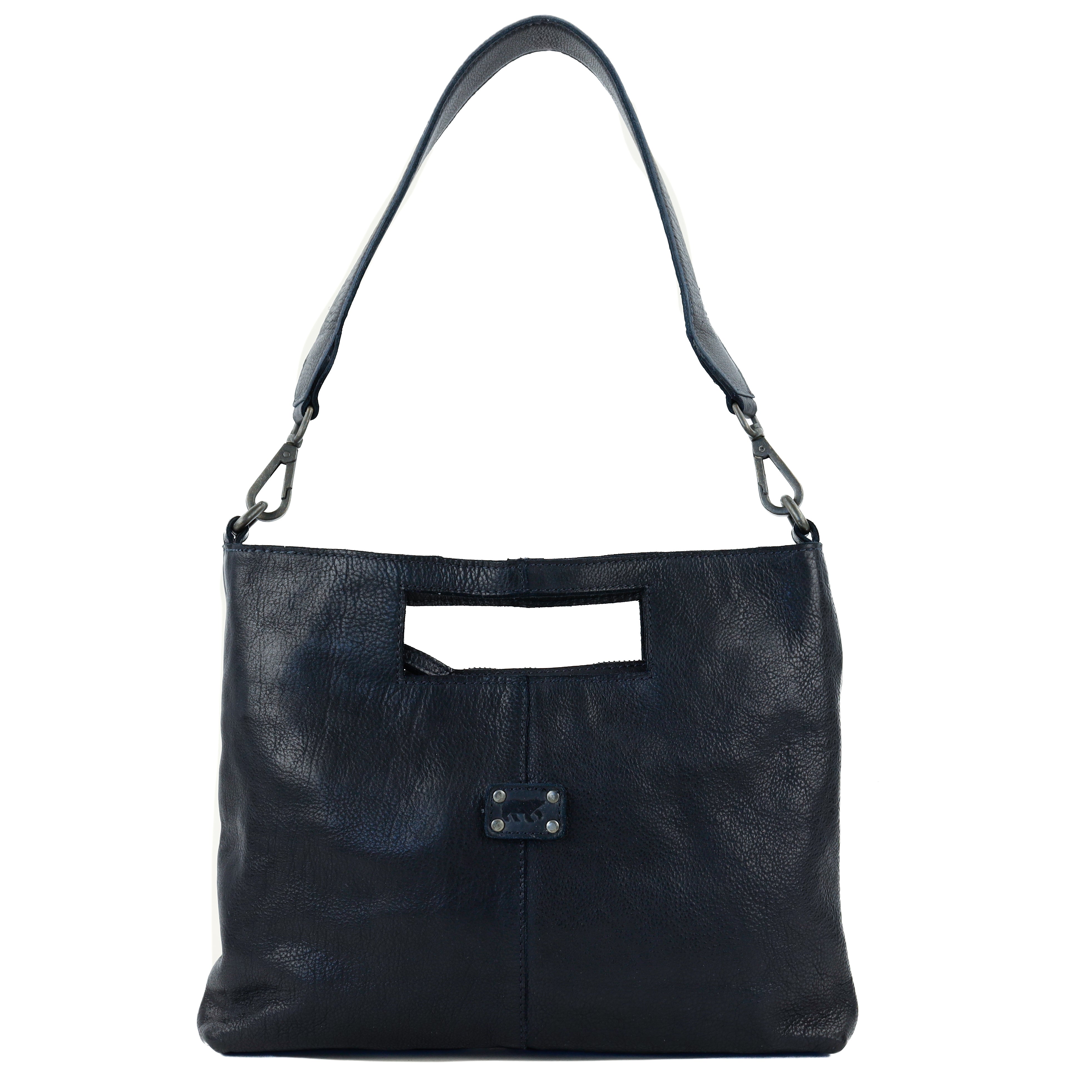 Clutch/schoudertasje 'Feline' navy