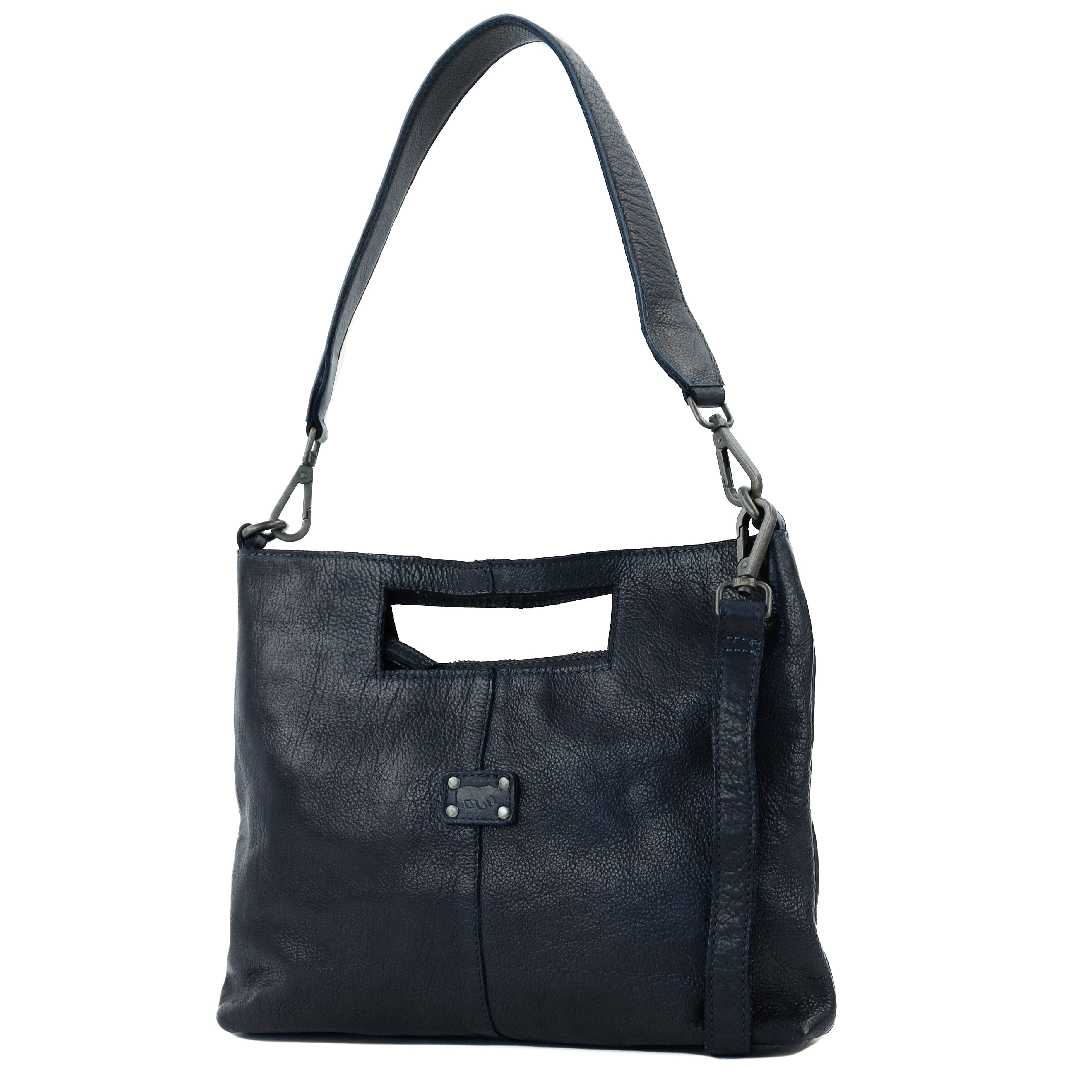 Clutch/schoudertasje 'Feline' navy