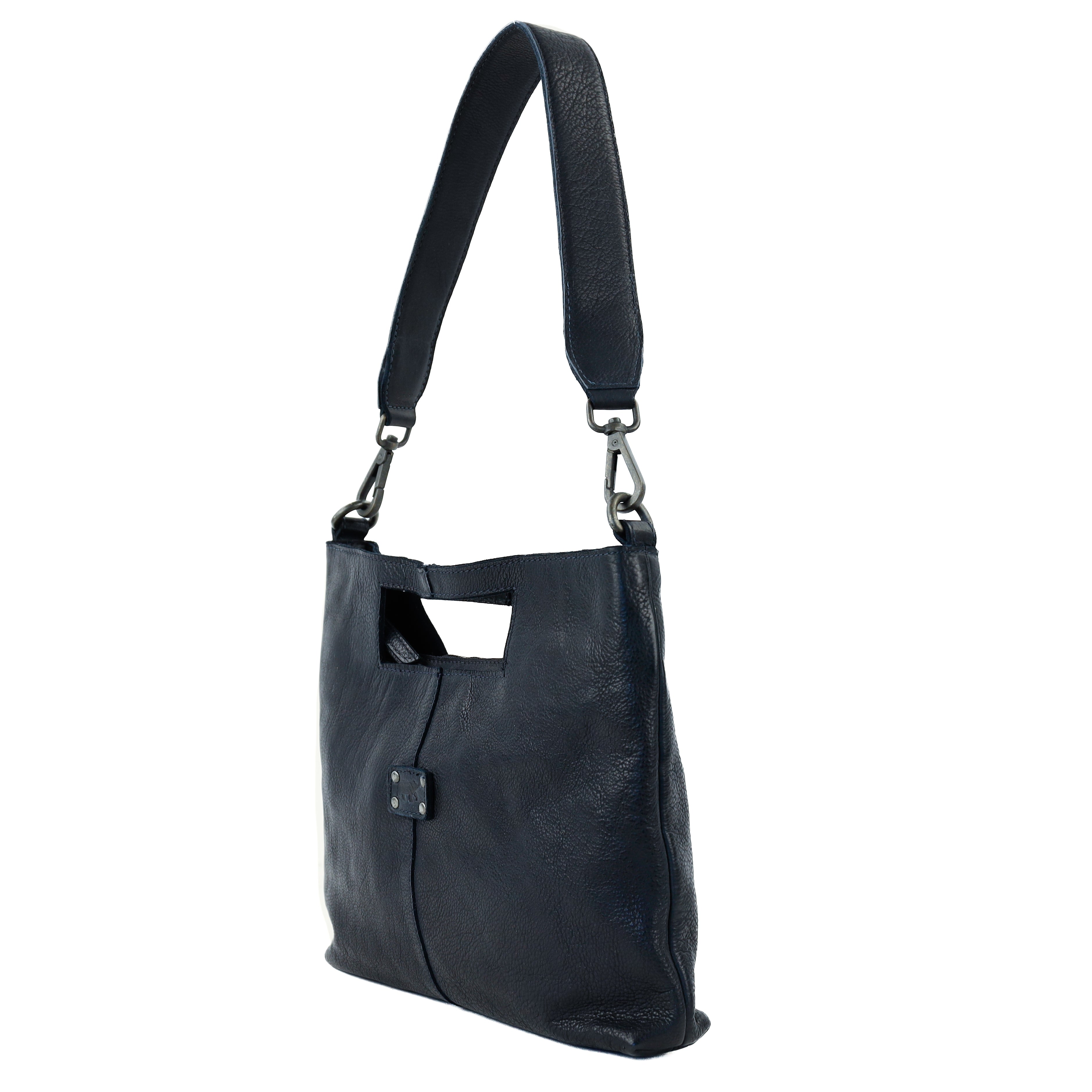 Clutch/schoudertasje 'Feline' navy