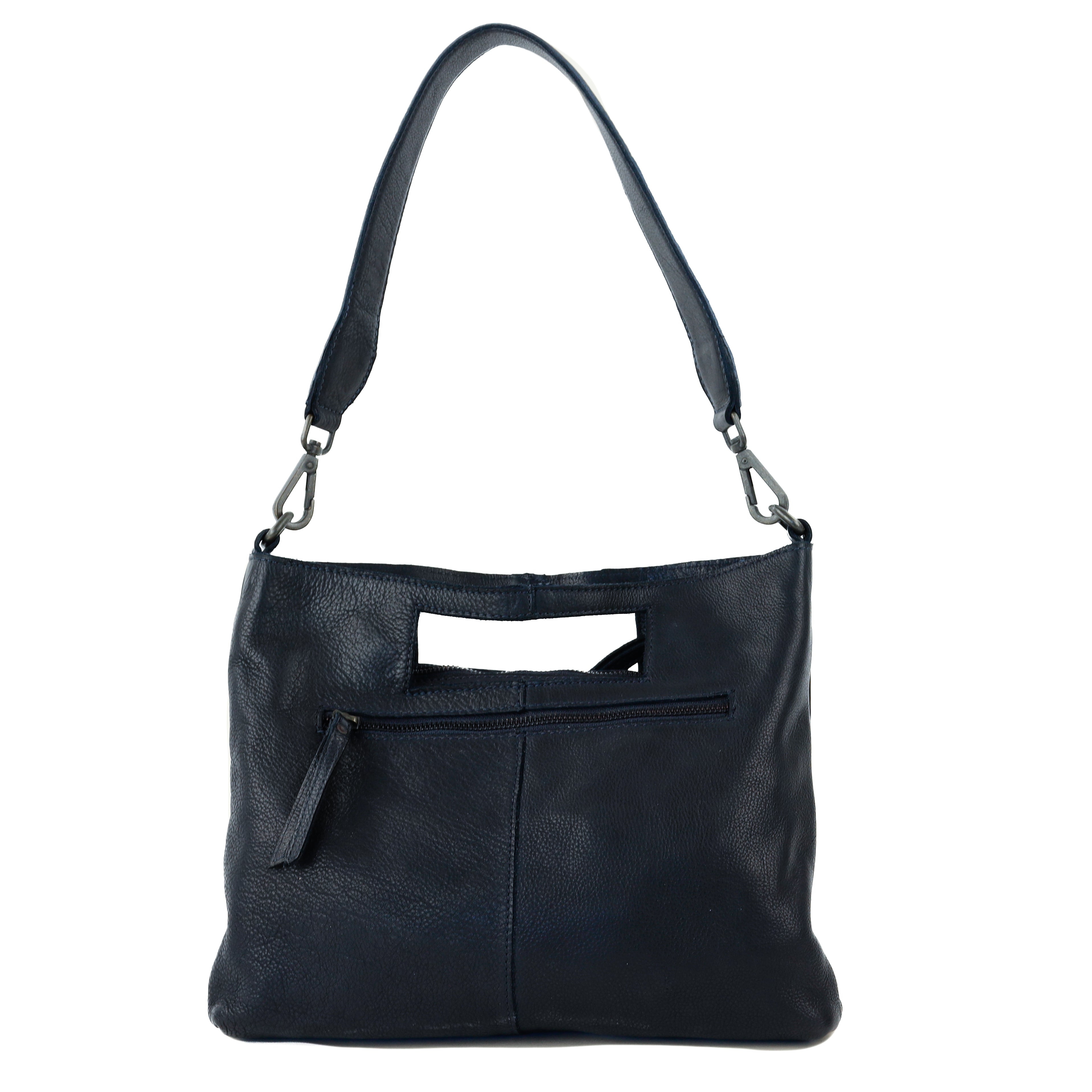 Clutch/schoudertasje 'Feline' navy
