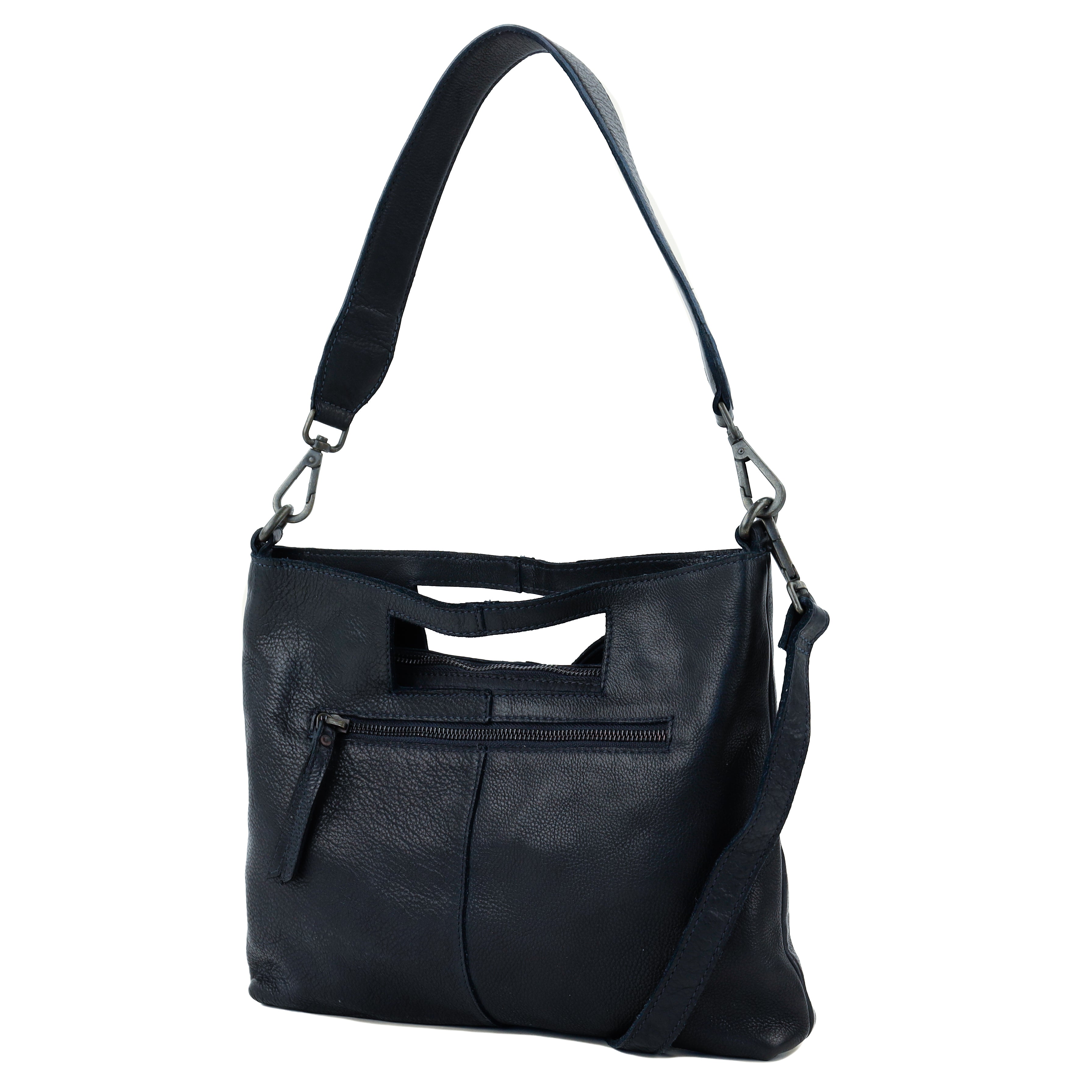 Clutch/schoudertasje 'Feline' navy