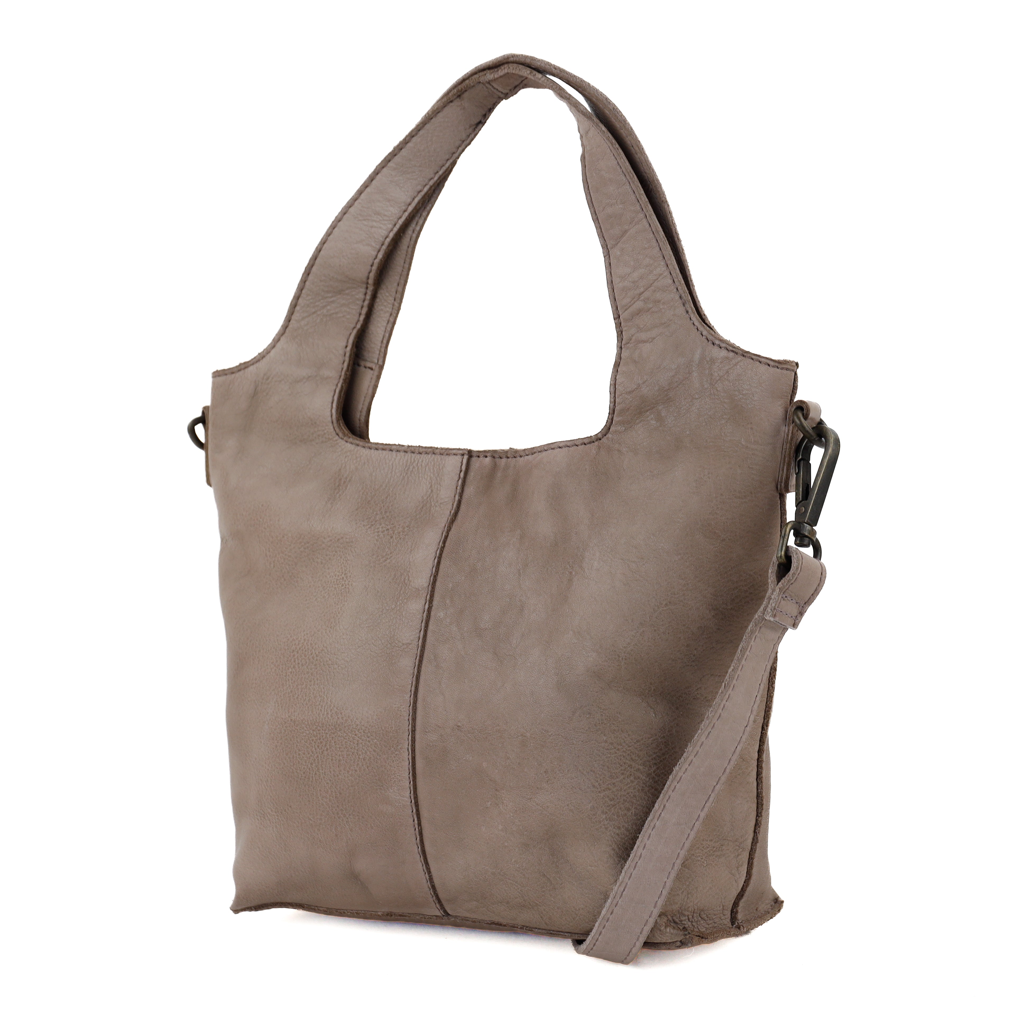 Hand/shoulder bag 'Maxime' taupe