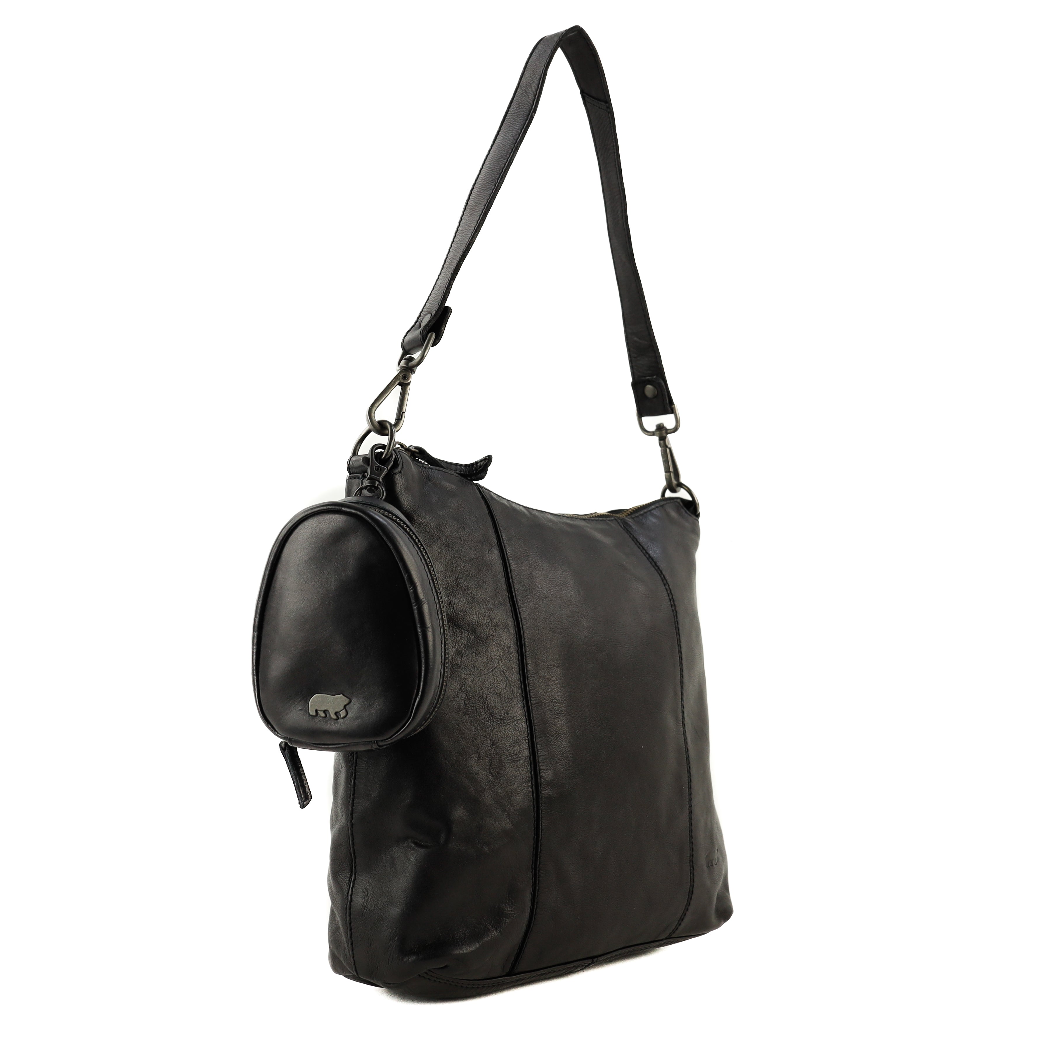 Bag Charm/Case 'Fieke' black