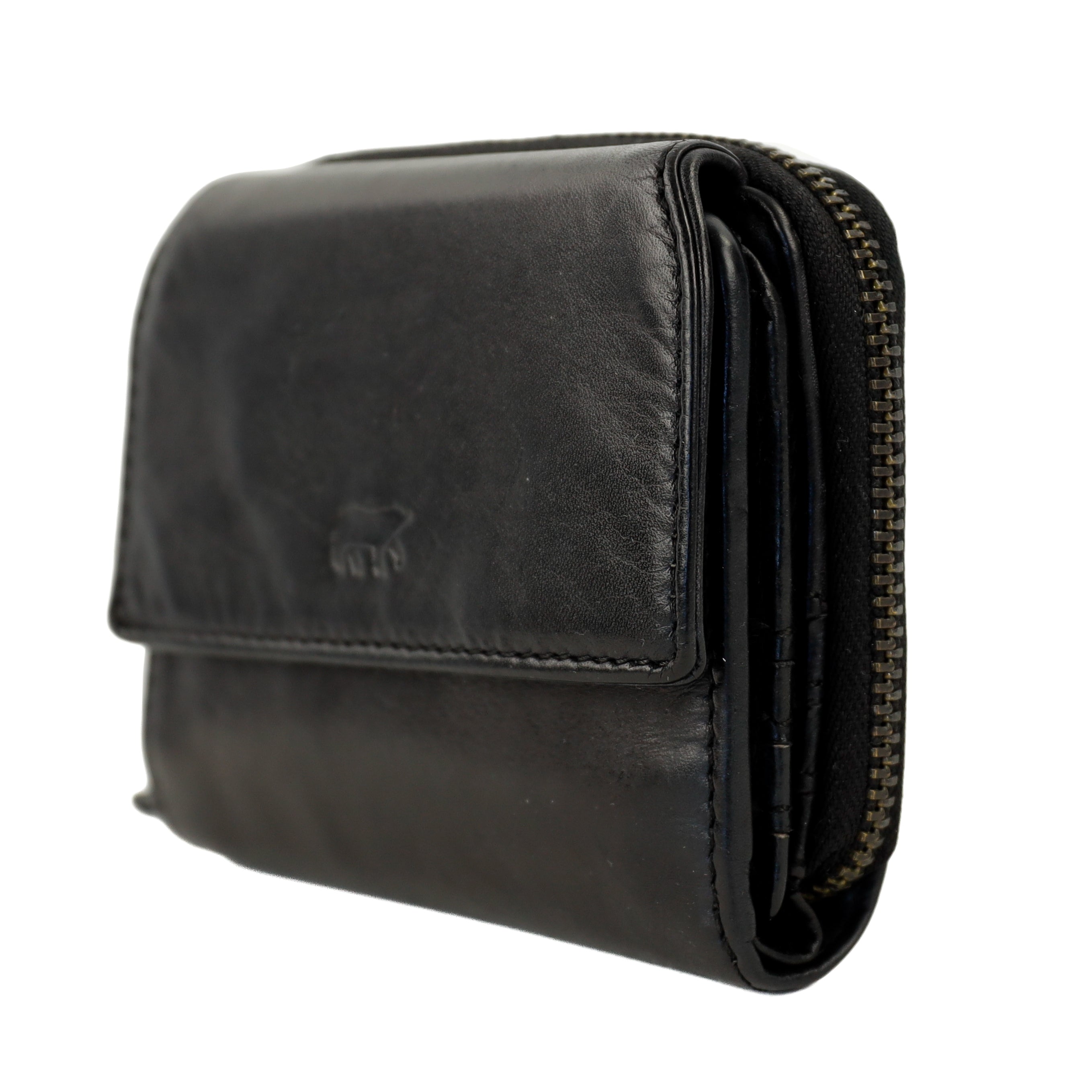RFID Zipper wallet 'Britt' black