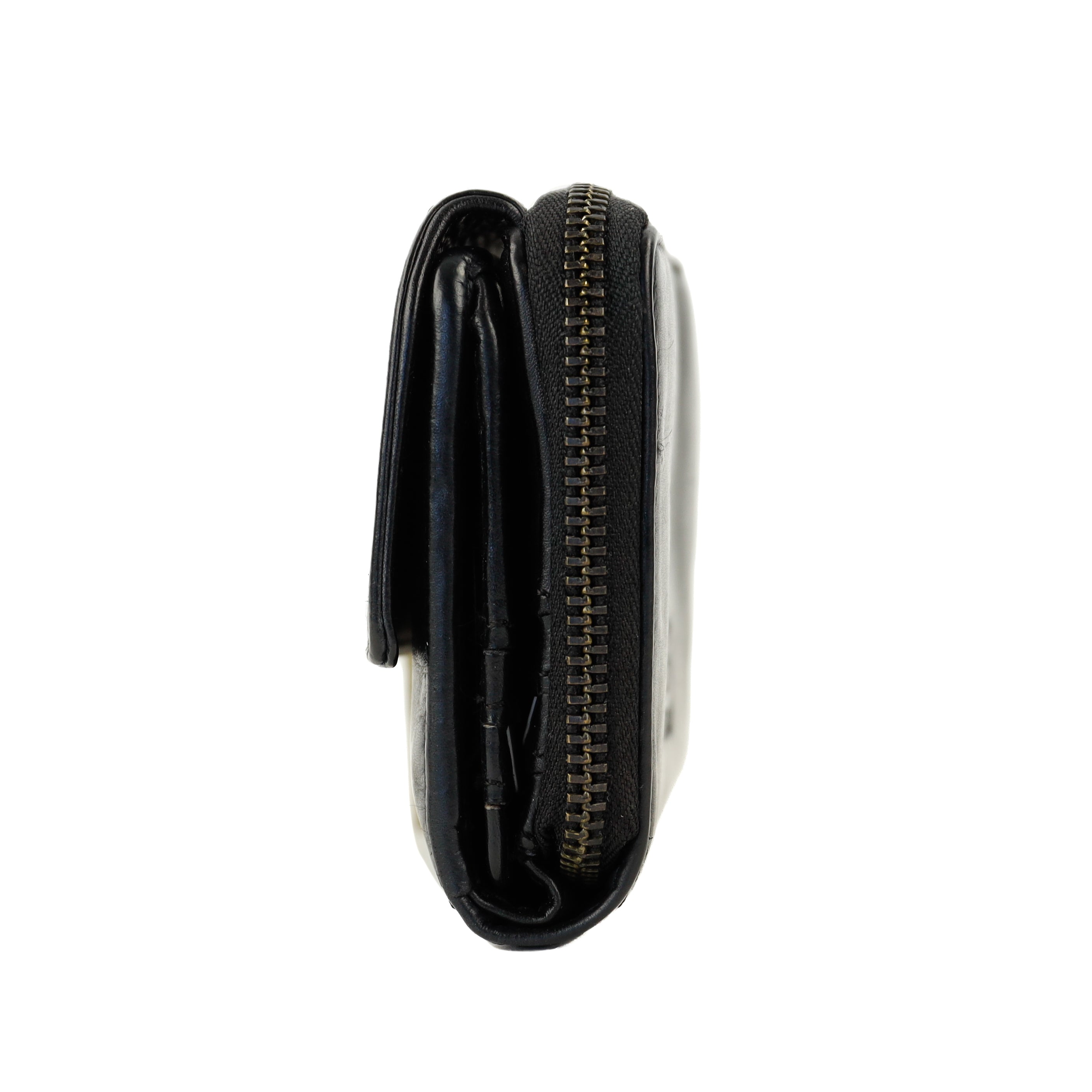 RFID Zipper wallet 'Britt' black