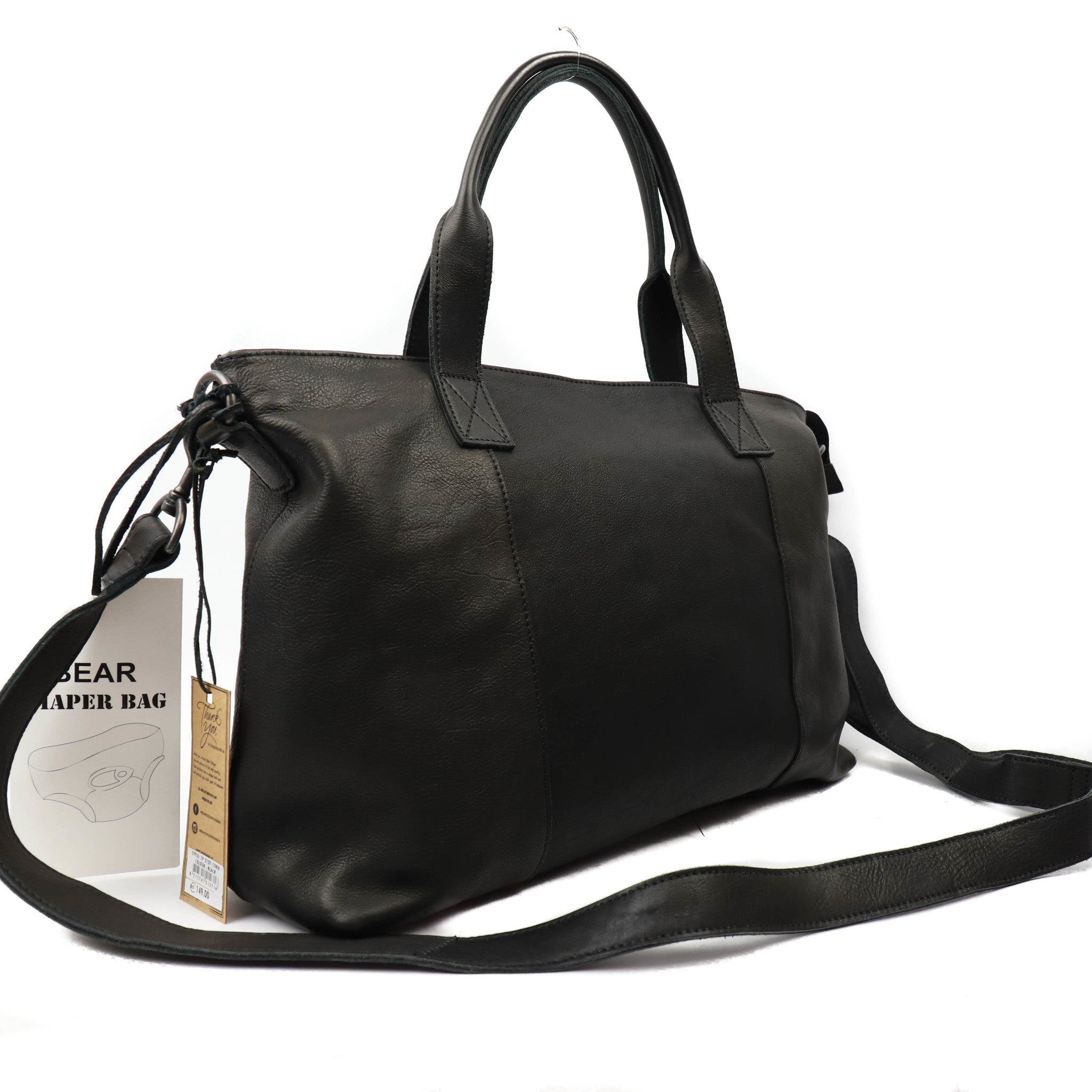 Hand/shoulder bag 'Cora' black