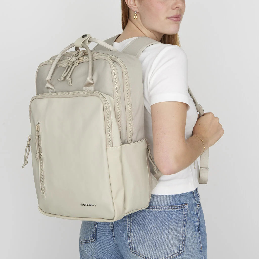 Water-repellent backpack 'Milwaukee' 2.0 beige