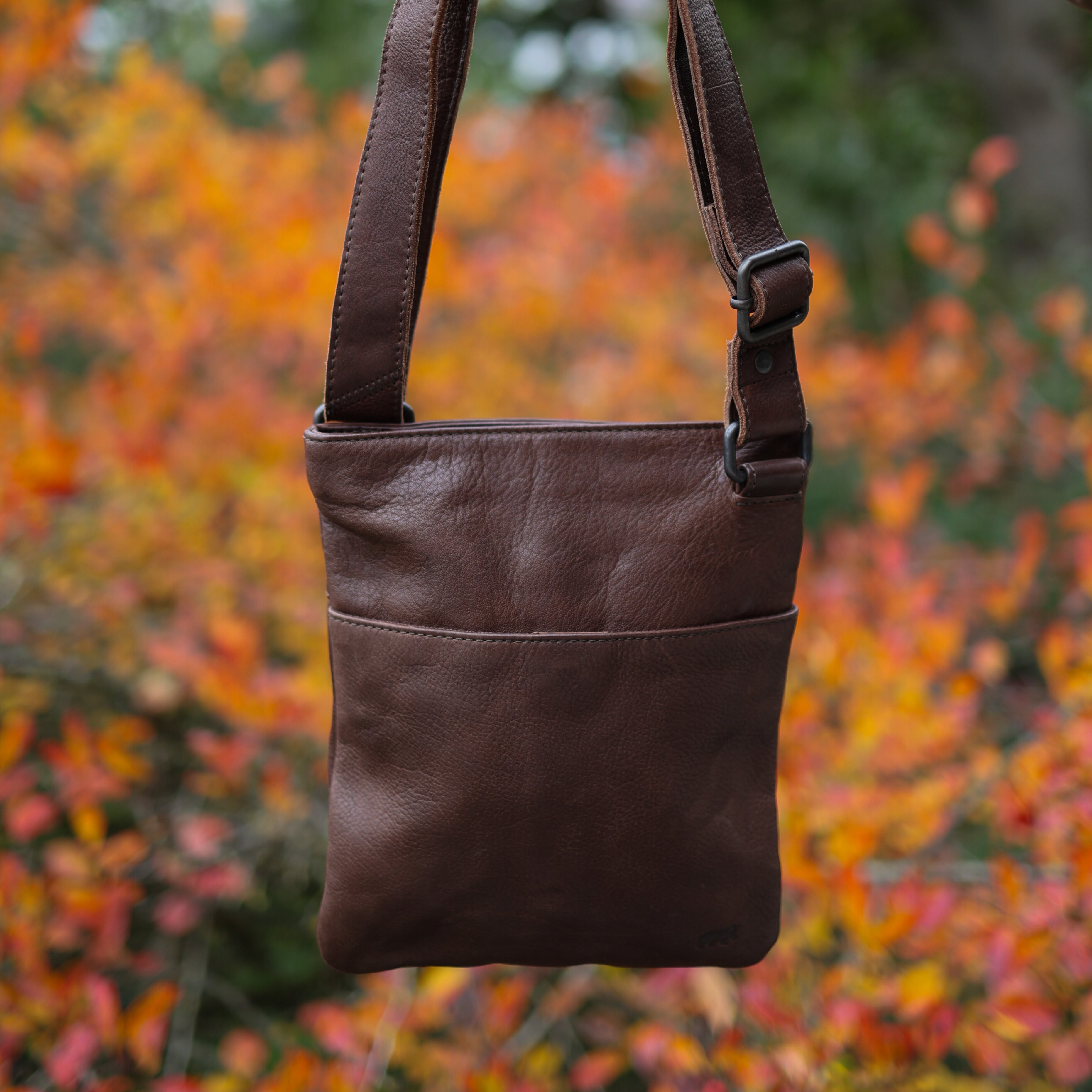 Shoulder bag 'Doris' dark brown