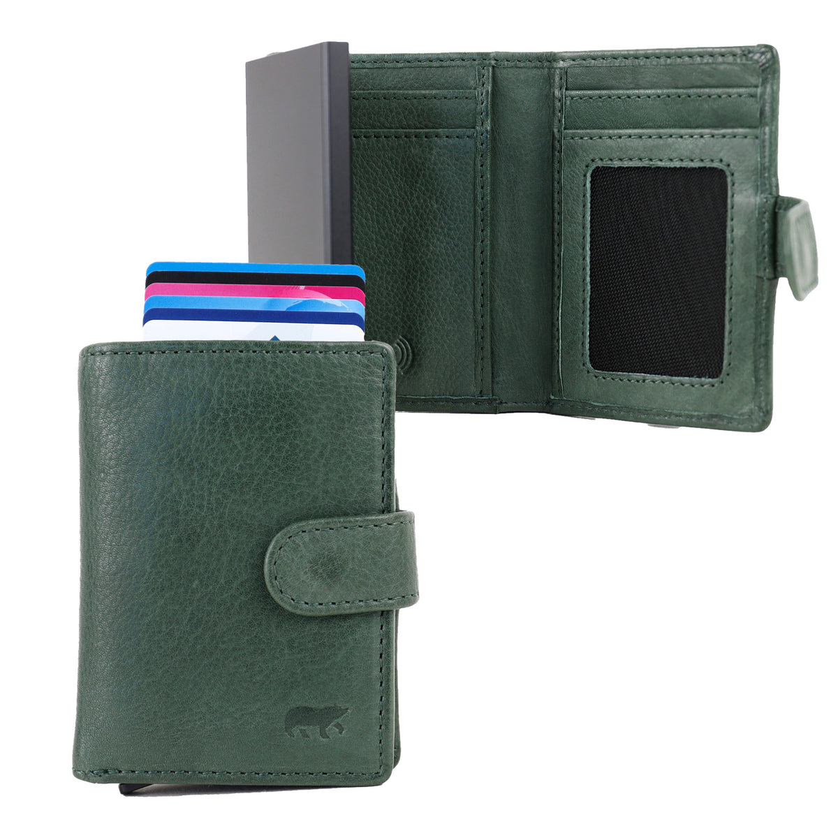 RFID Card Holder 'Bobby' Forest green